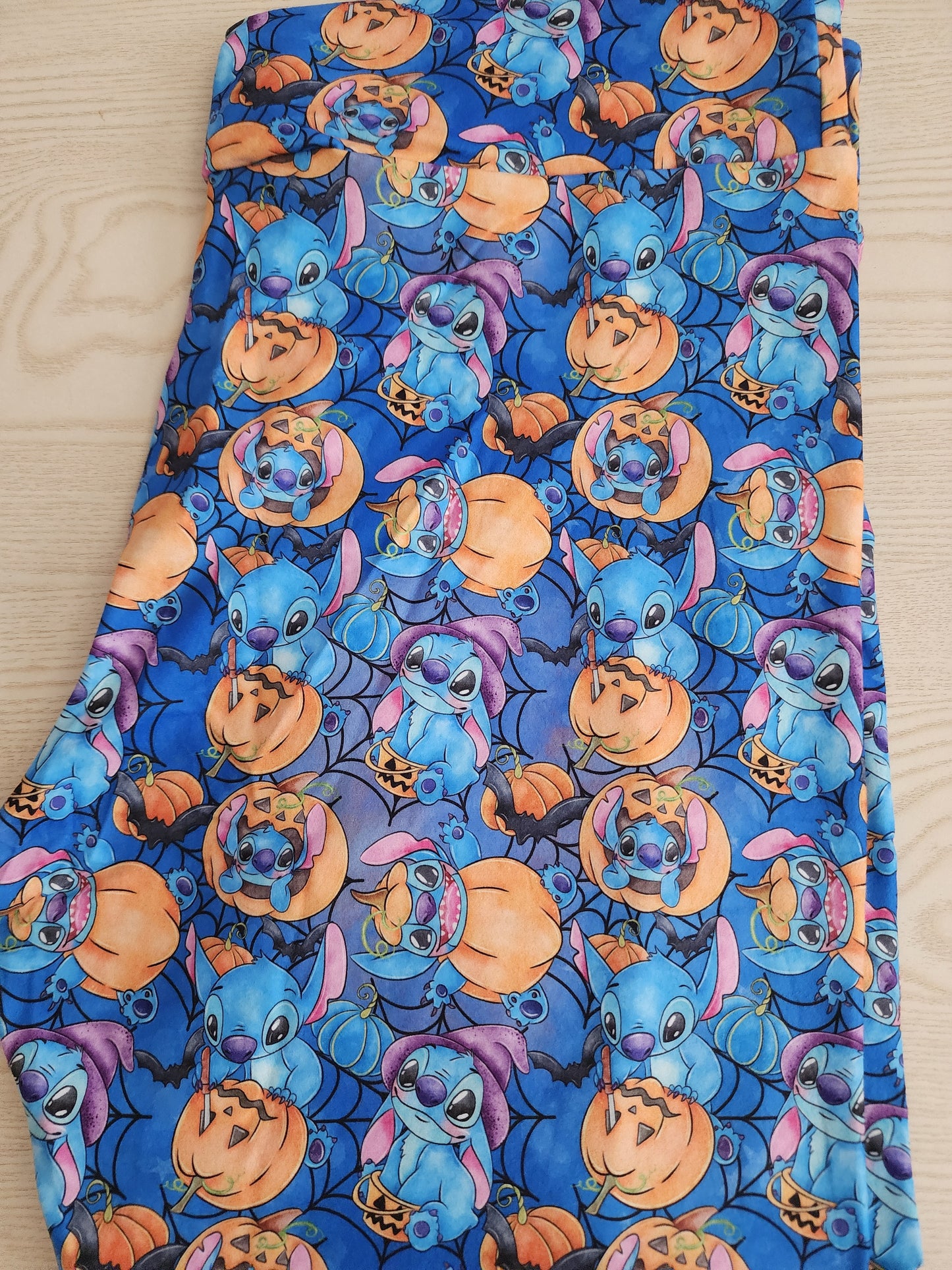 CP Disney Stitch Pumpkin Halloween Leggings