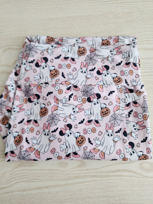 CP Disney Minnie and Daisy as Ghosts Halloween Leggings