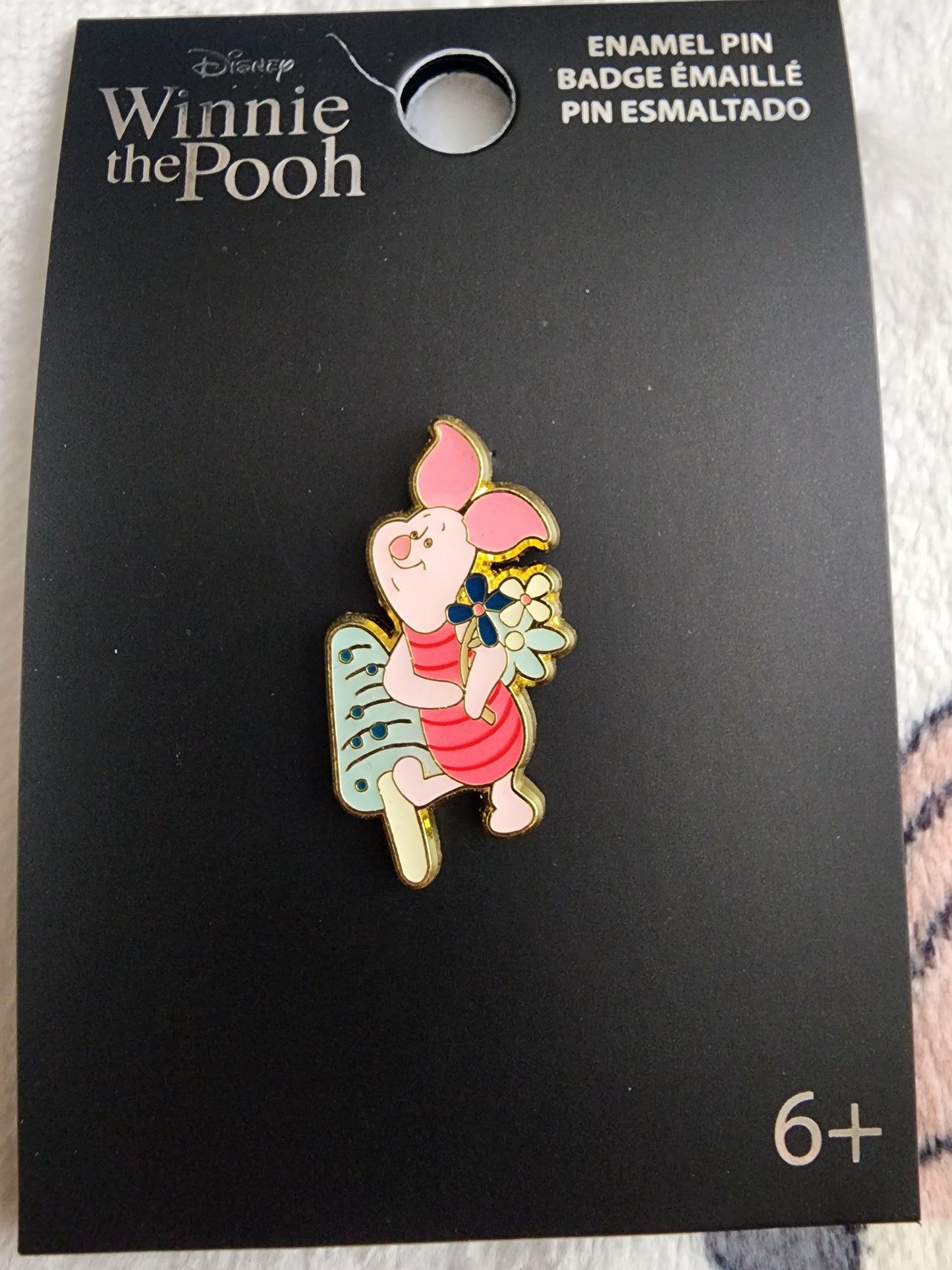 Loungefly Disney Piglet Flowers and Mushrooms Mystery Pins