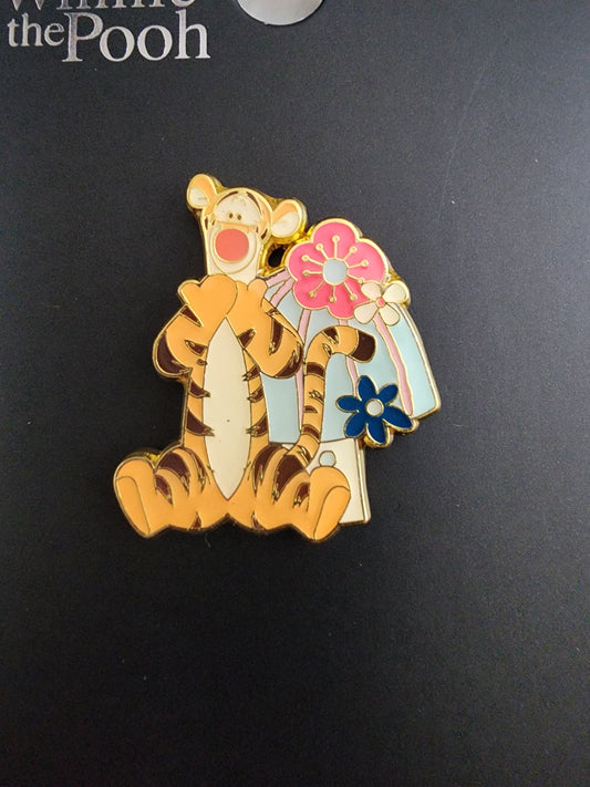 Loungefly Disney Tigger Flowers and Mushrooms Mystery Pins