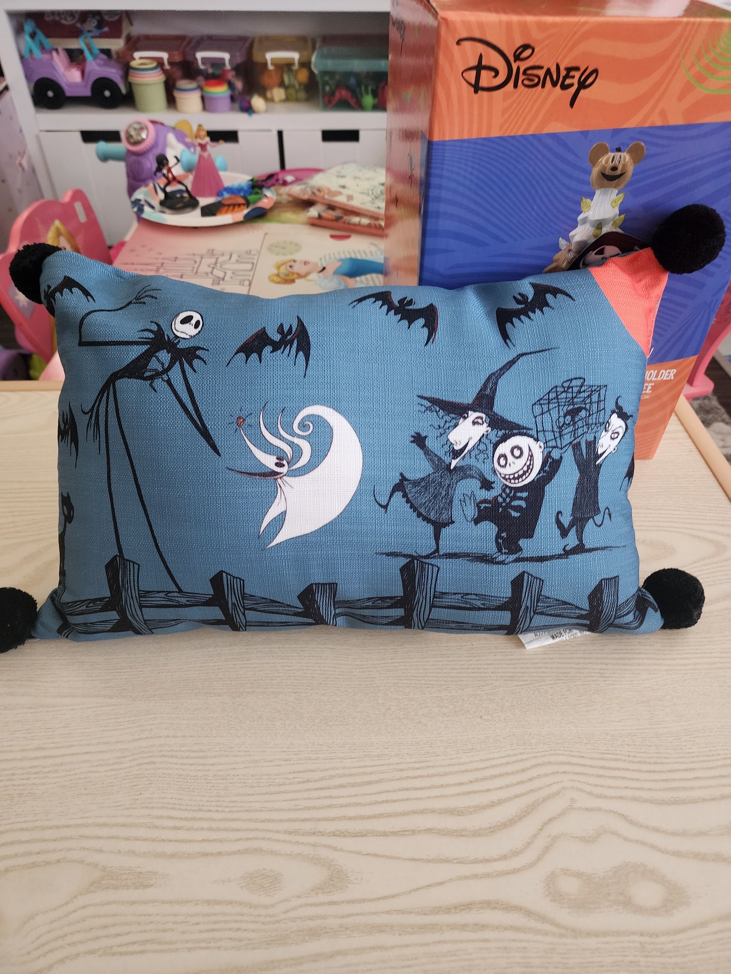 Disney Nightmare Before Christmas Halloween Decor Pillow