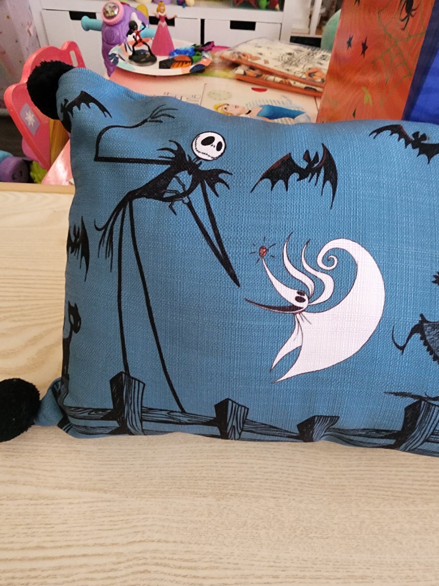 Disney Nightmare Before Christmas Halloween Decor Pillow