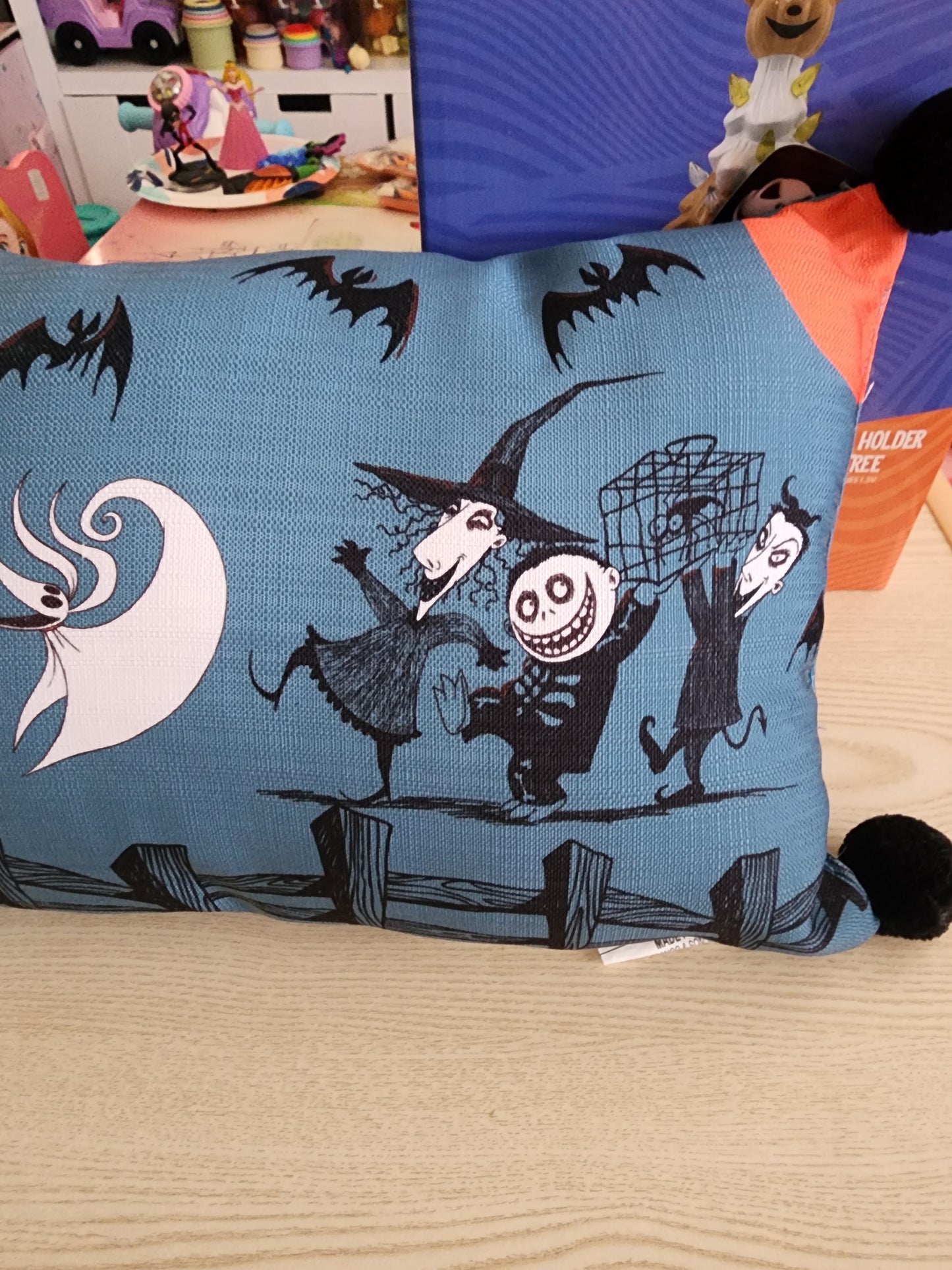 Disney Nightmare Before Christmas Halloween Decor Pillow