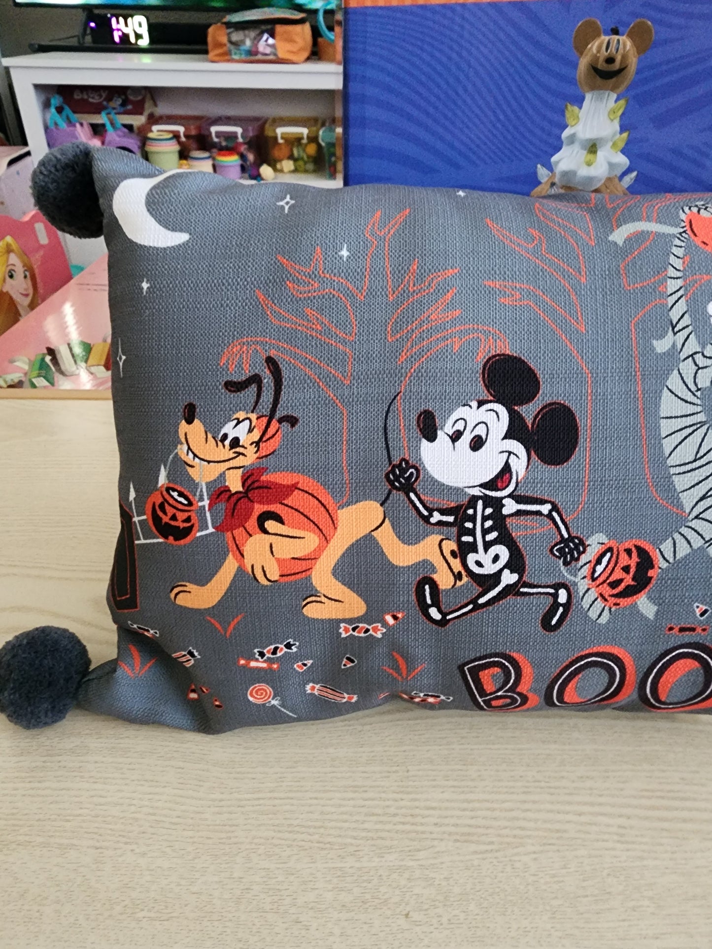 Disney Mickey Mouse and Friends Halloween Pillow