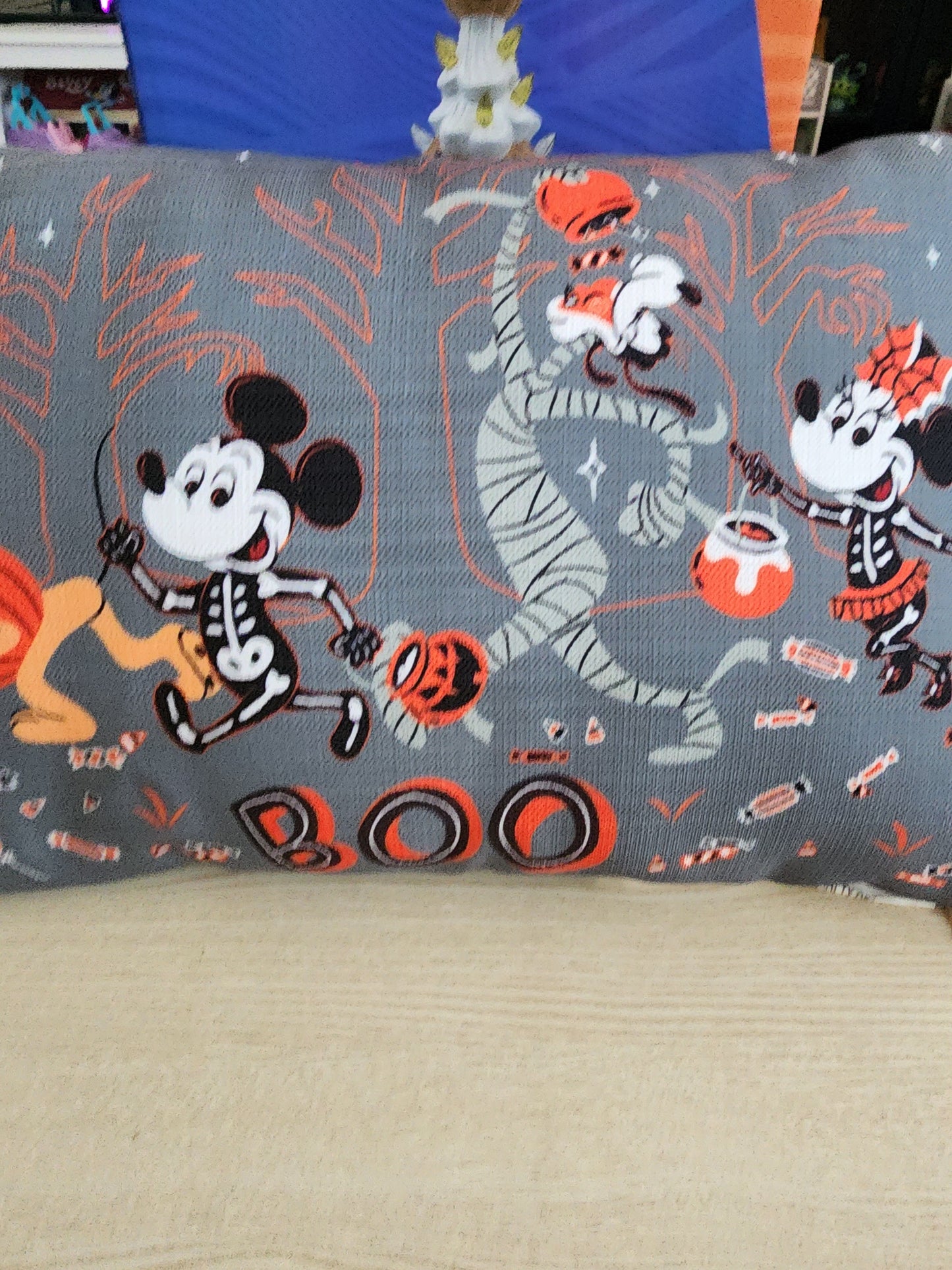 Disney Mickey Mouse and Friends Halloween Pillow