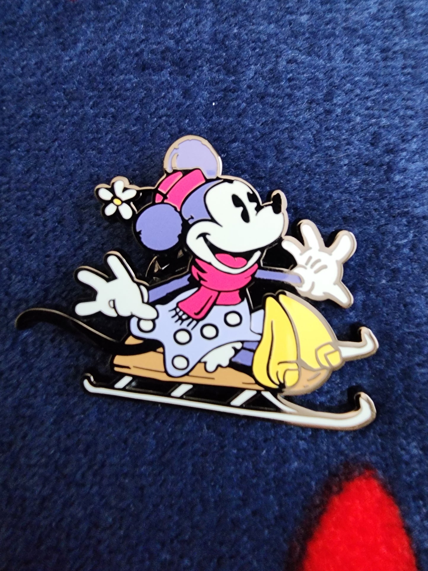 Loungefly Disney Mickey Mouse and Friends Winter Fun Mystery Pins