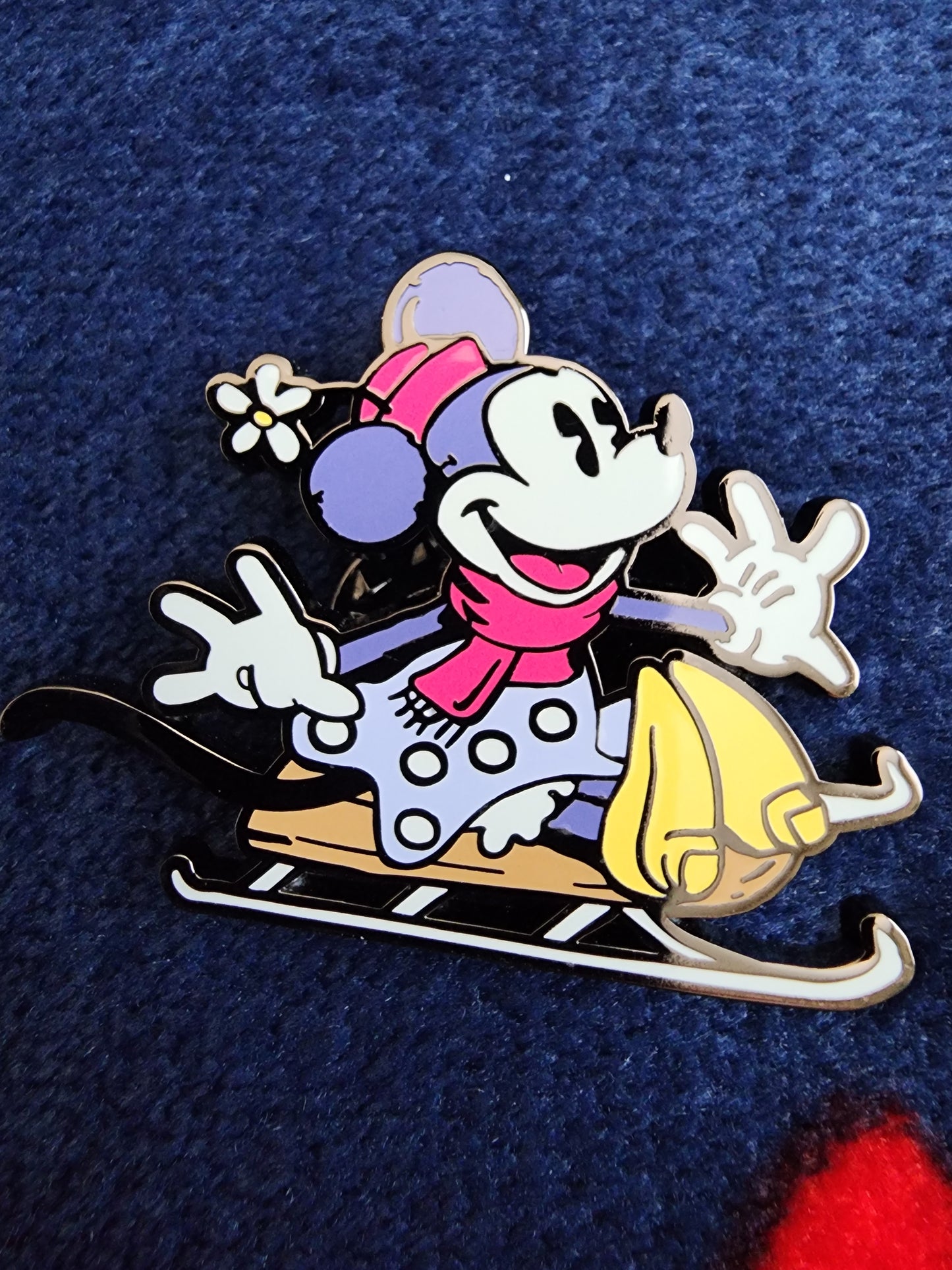 Loungefly Disney Mickey Mouse and Friends Winter Fun Mystery Pins
