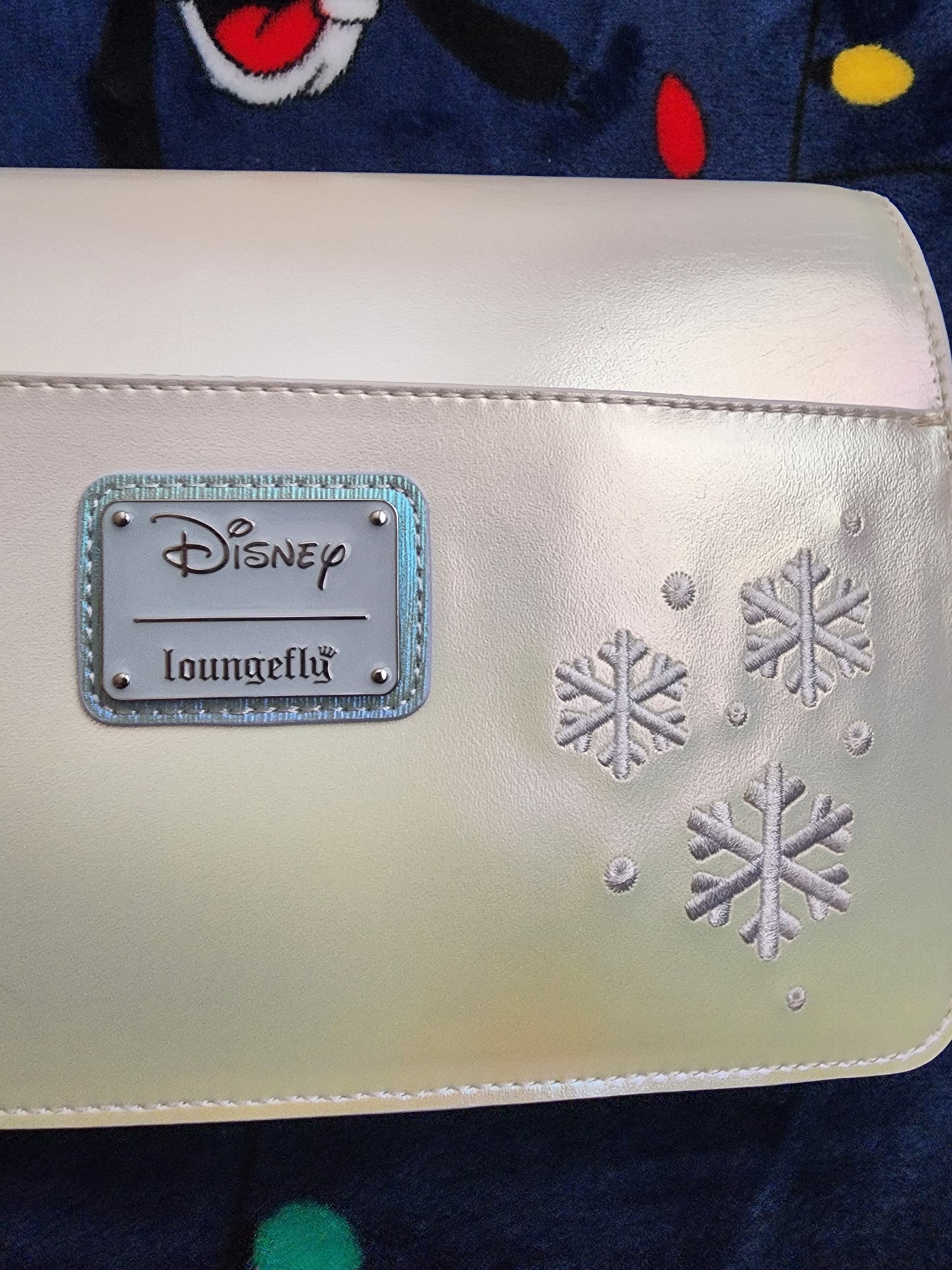 Loungefly Disney Mickey and Friends Winter Fun Crossbody Bag