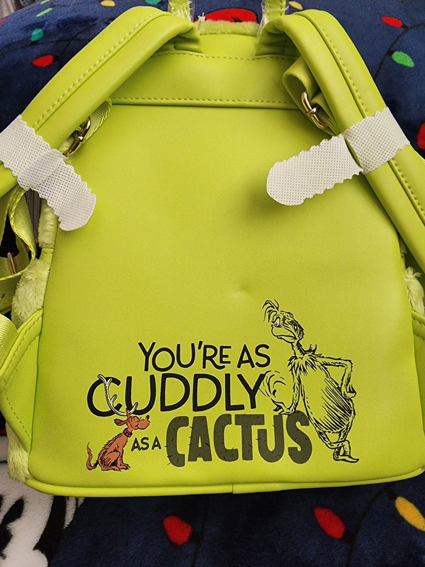 Loungefly Dr Seuss The Grinch Light-Up Backpack