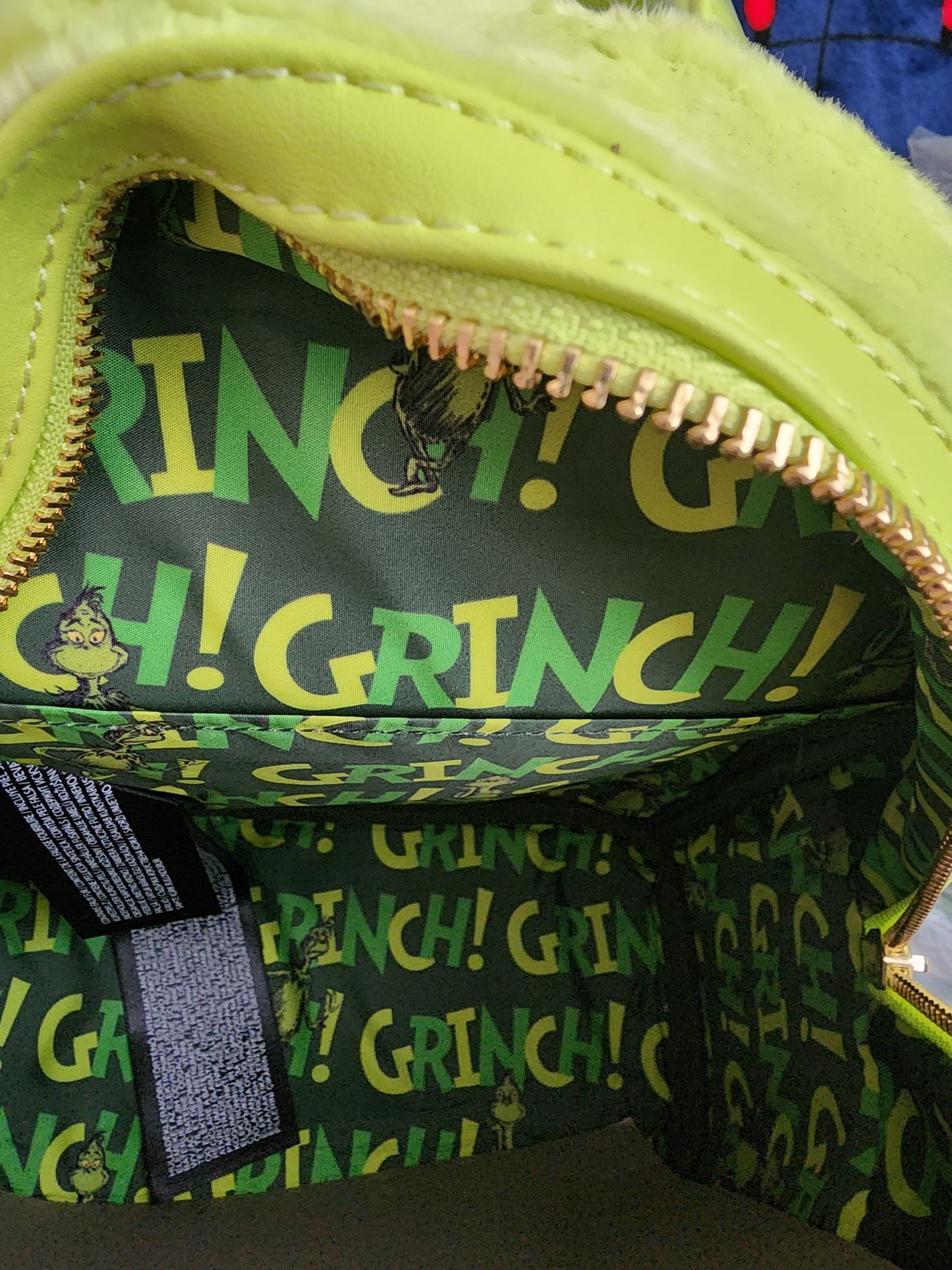 Loungefly Dr Seuss The Grinch Light-Up Backpack