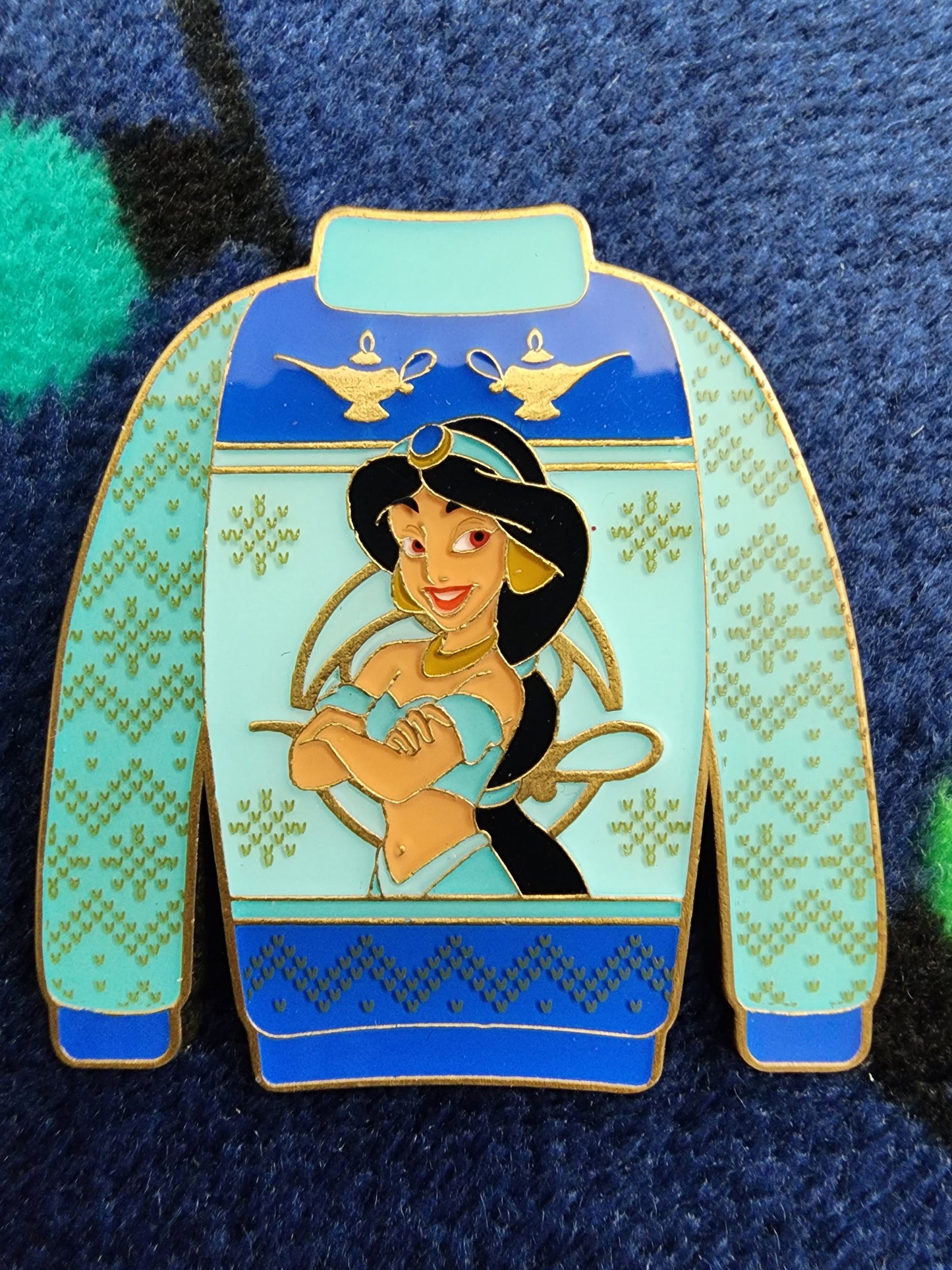 Loungefly Disney Princess Ugly Christmas Sweater Mystery Pins