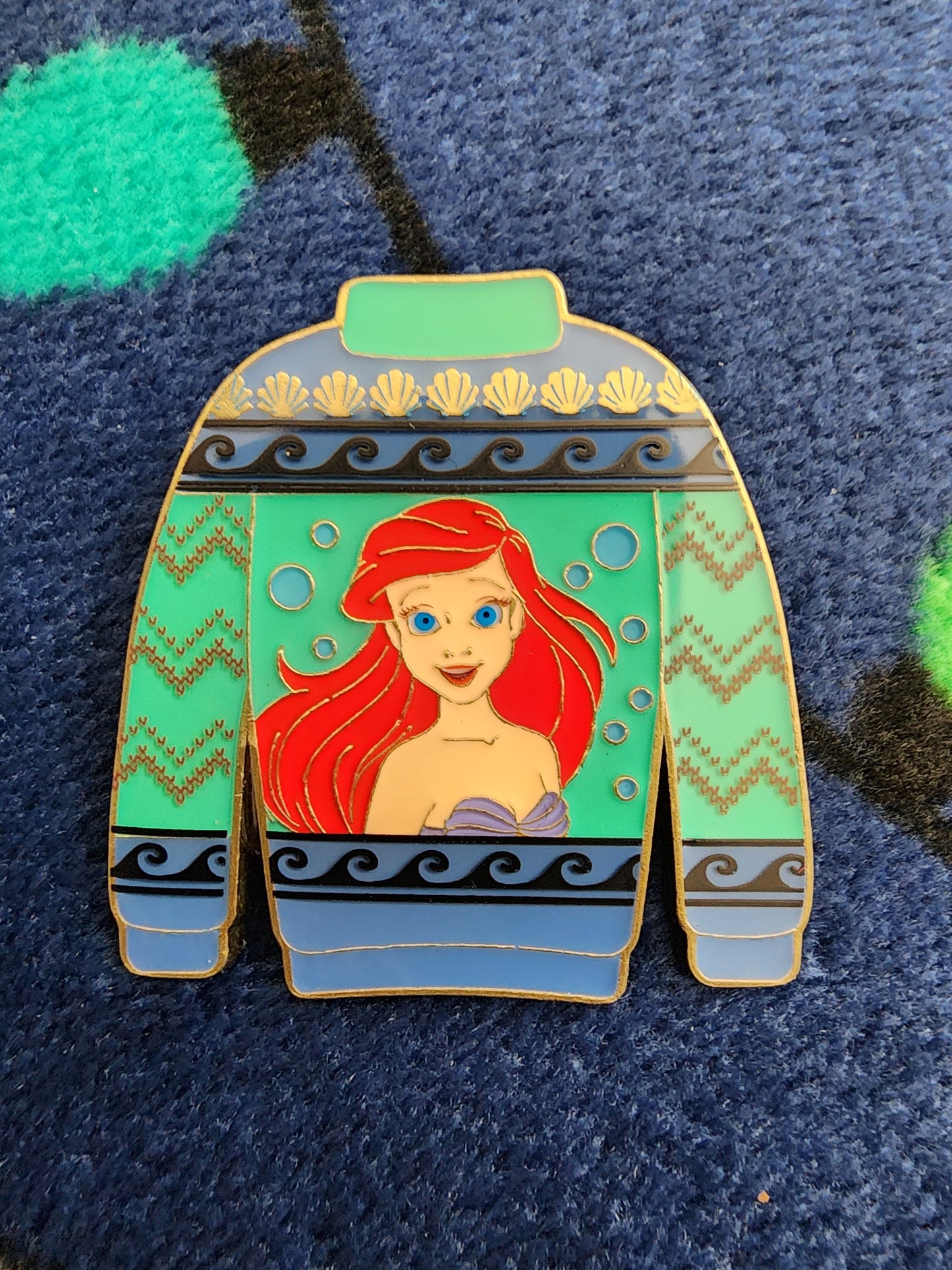 Loungefly Disney Princess Ugly Christmas Sweater Mystery Pins