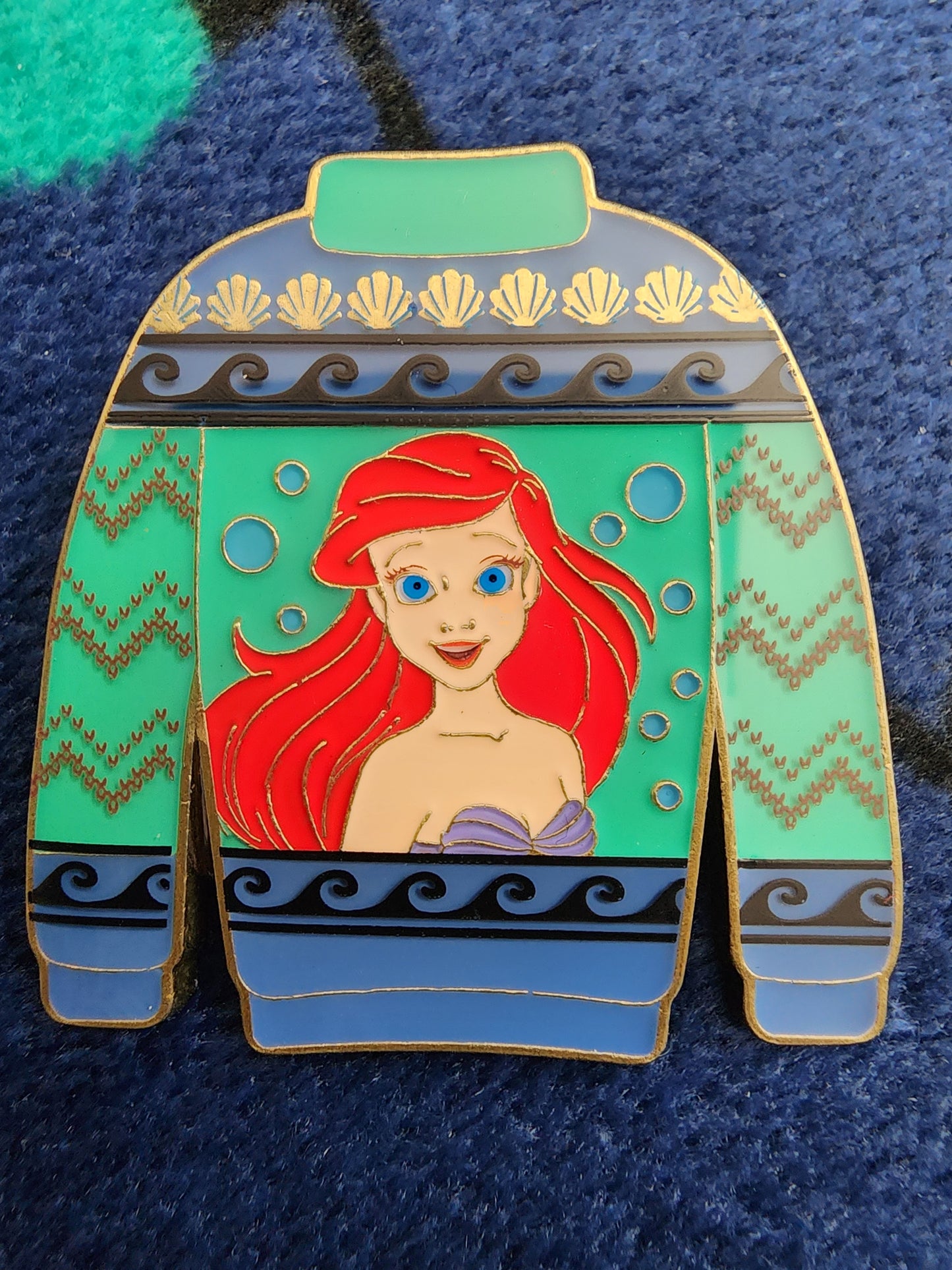 Loungefly Disney Princess Ugly Christmas Sweater Mystery Pins