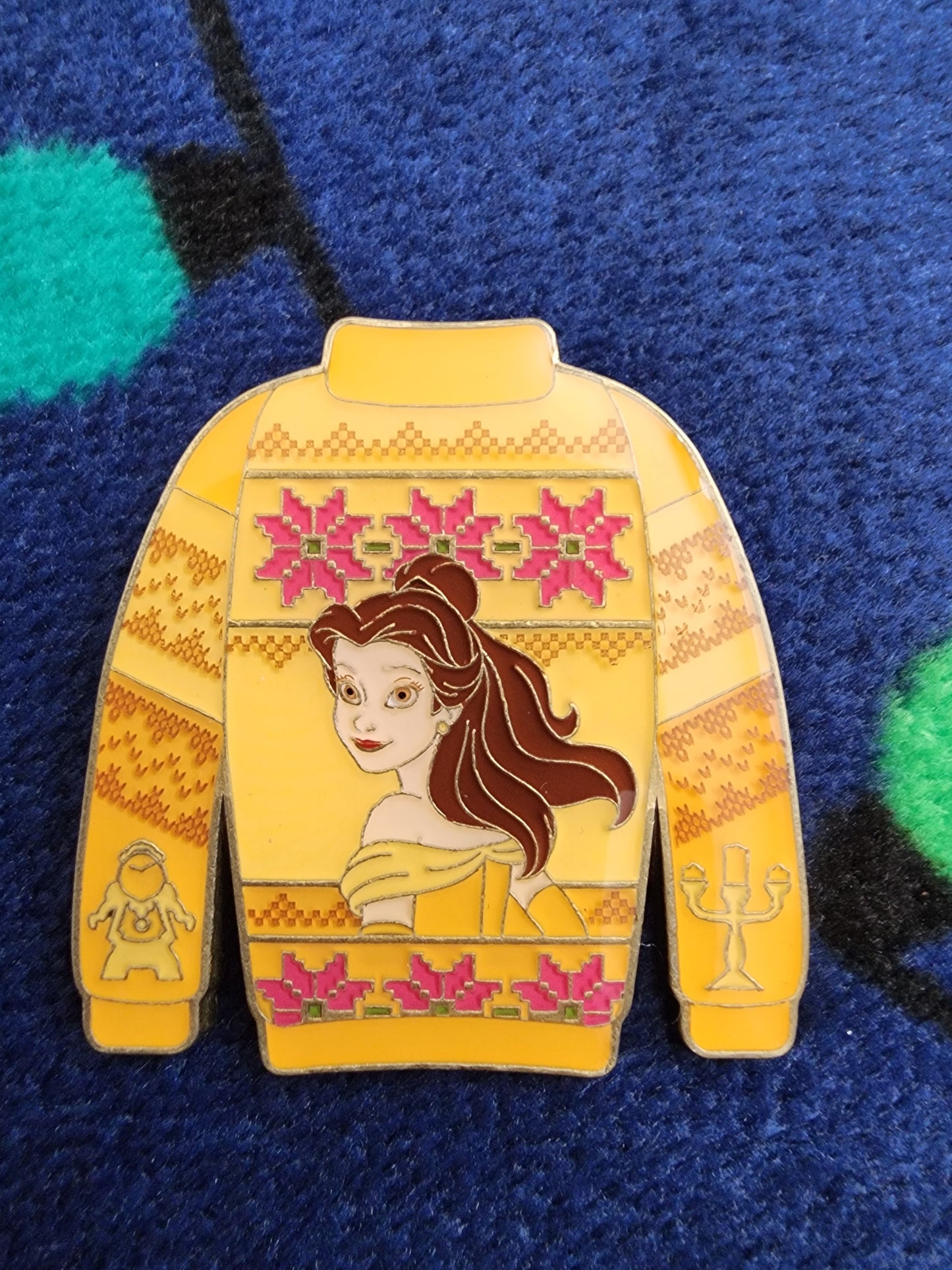 Loungefly Disney Princess Ugly Christmas Sweater Mystery Pins