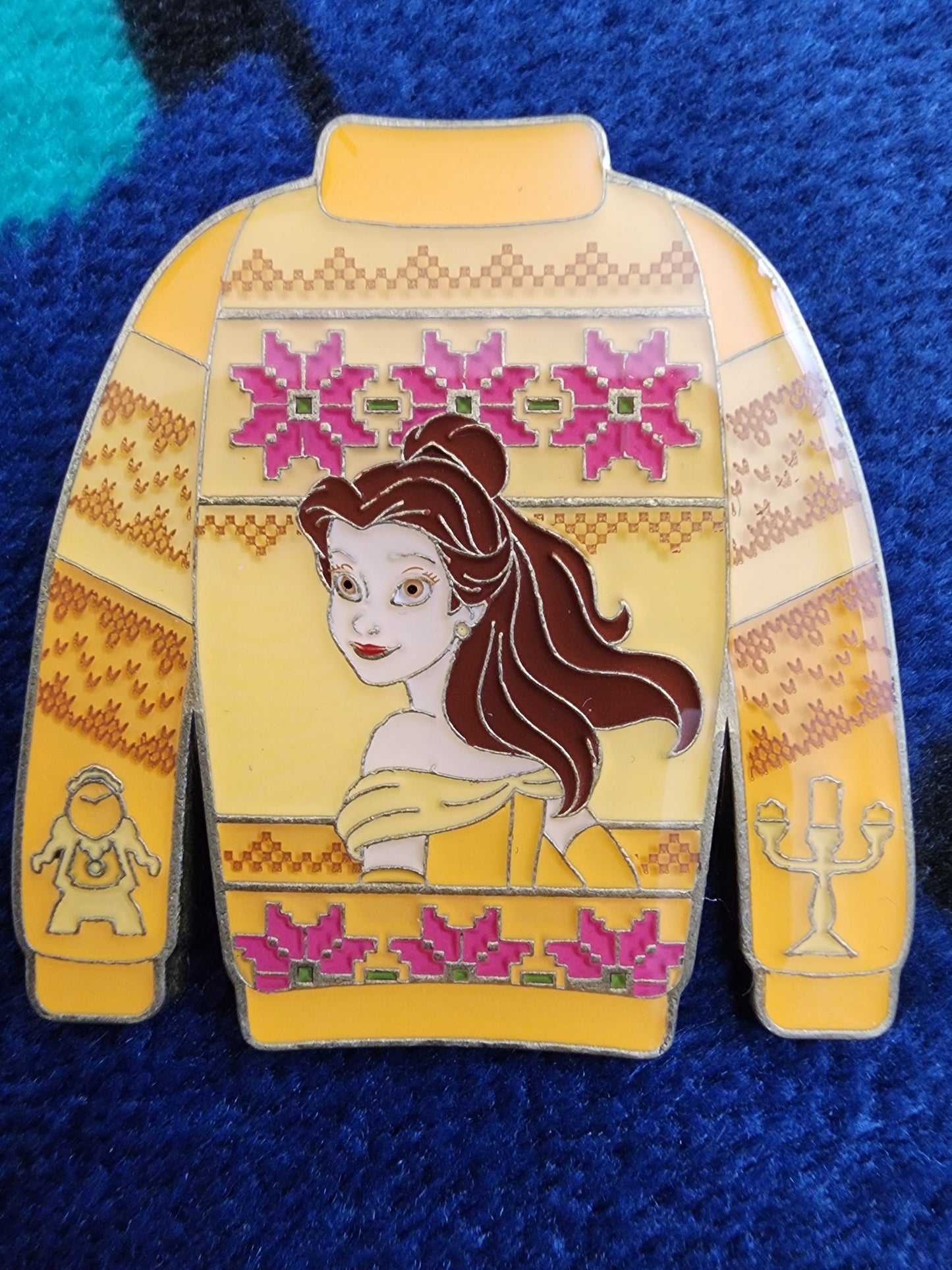 Loungefly Disney Princess Ugly Christmas Sweater Mystery Pins