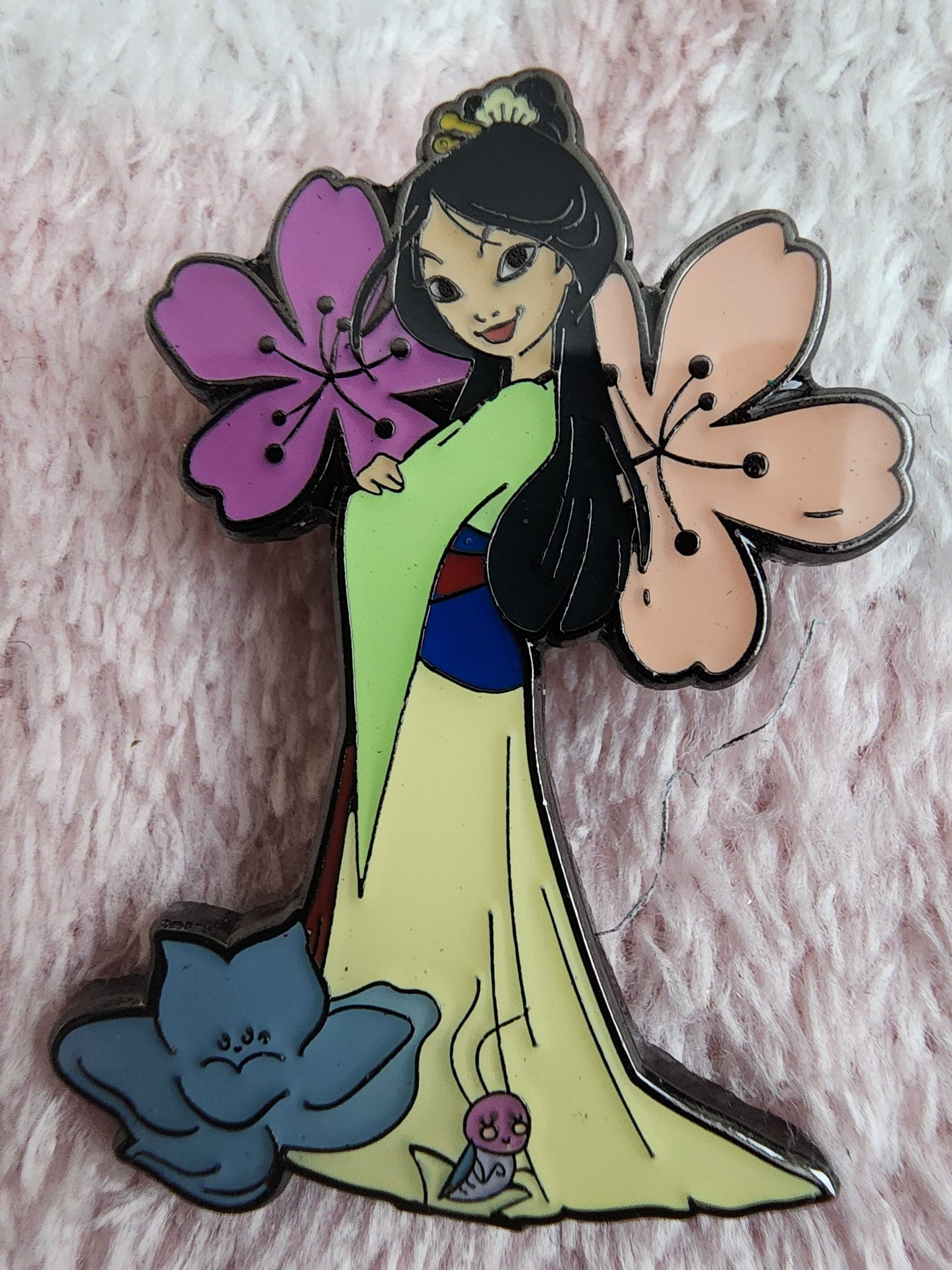 Loungefly Disney Princess Flowers and Sidekick Mystery Pins