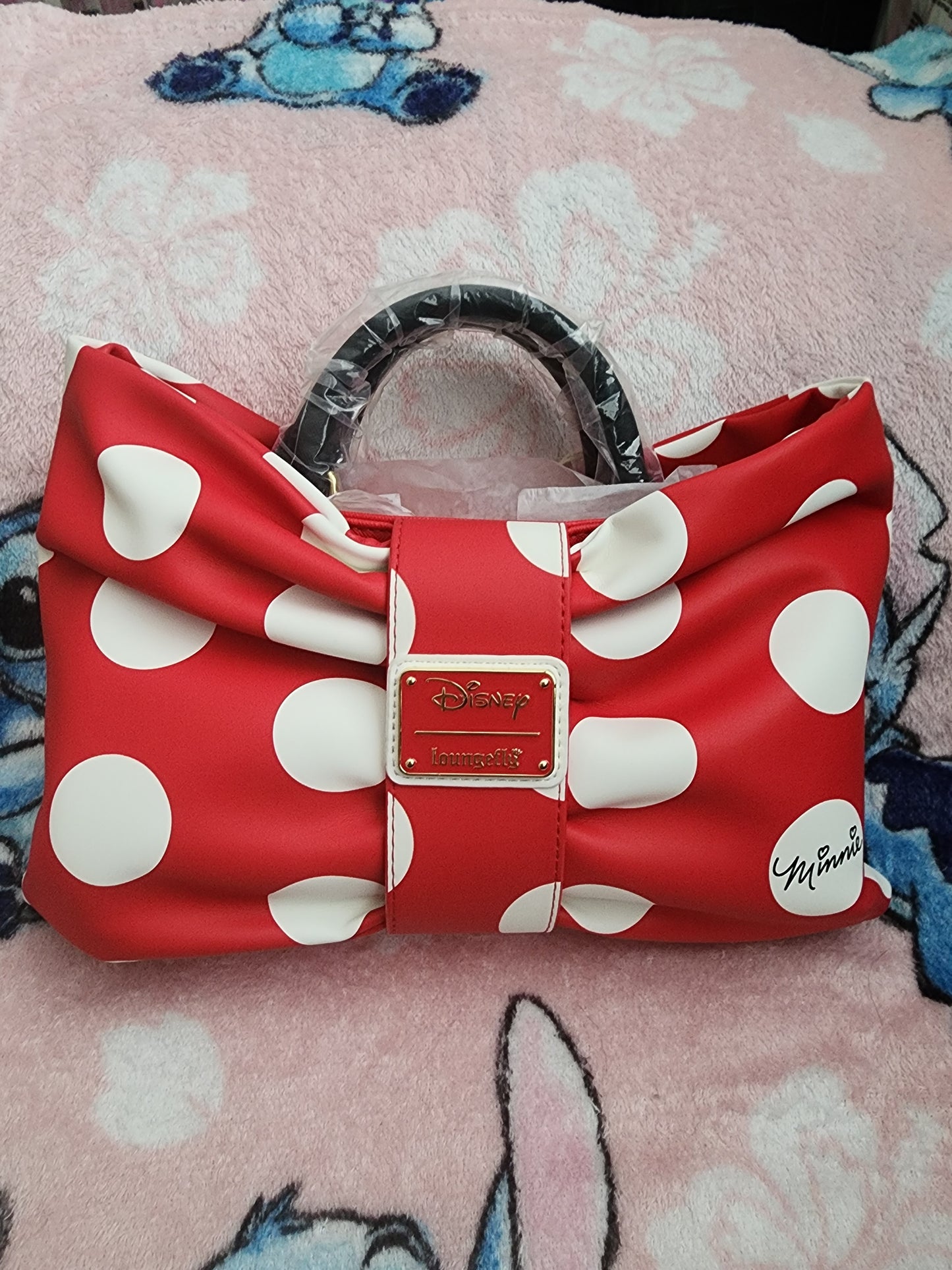 Loungefly Disney Minnie Mouse Rock the Dots Crossbody Bag