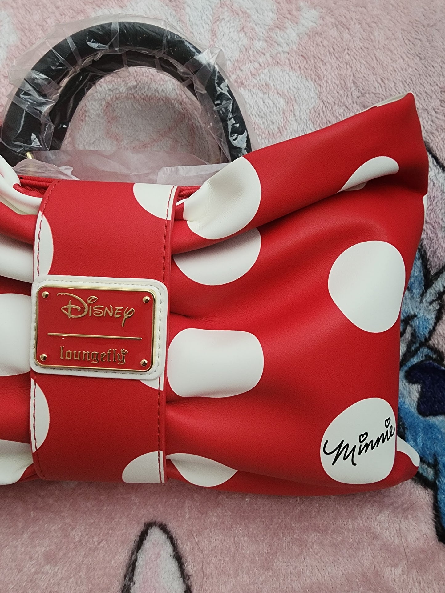 Loungefly Disney Minnie Mouse Rock the Dots Crossbody Bag