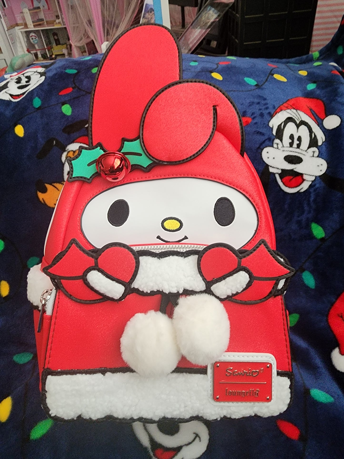 Loungefly Hello Kitty My Melody Christmas Backpack