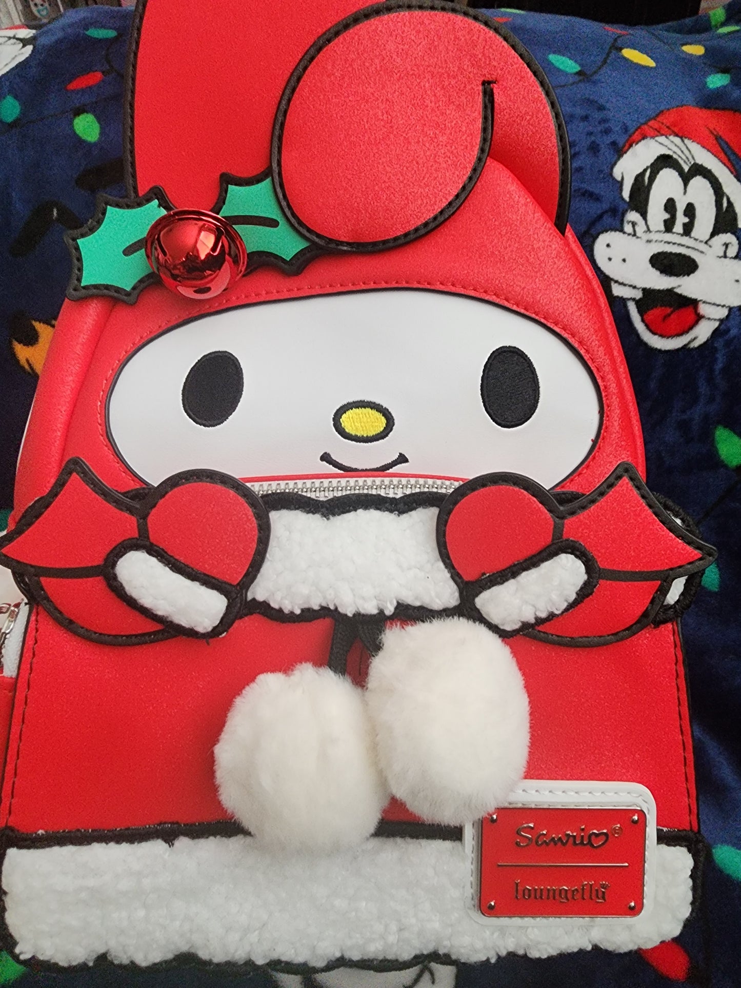 Loungefly Hello Kitty My Melody Christmas Backpack