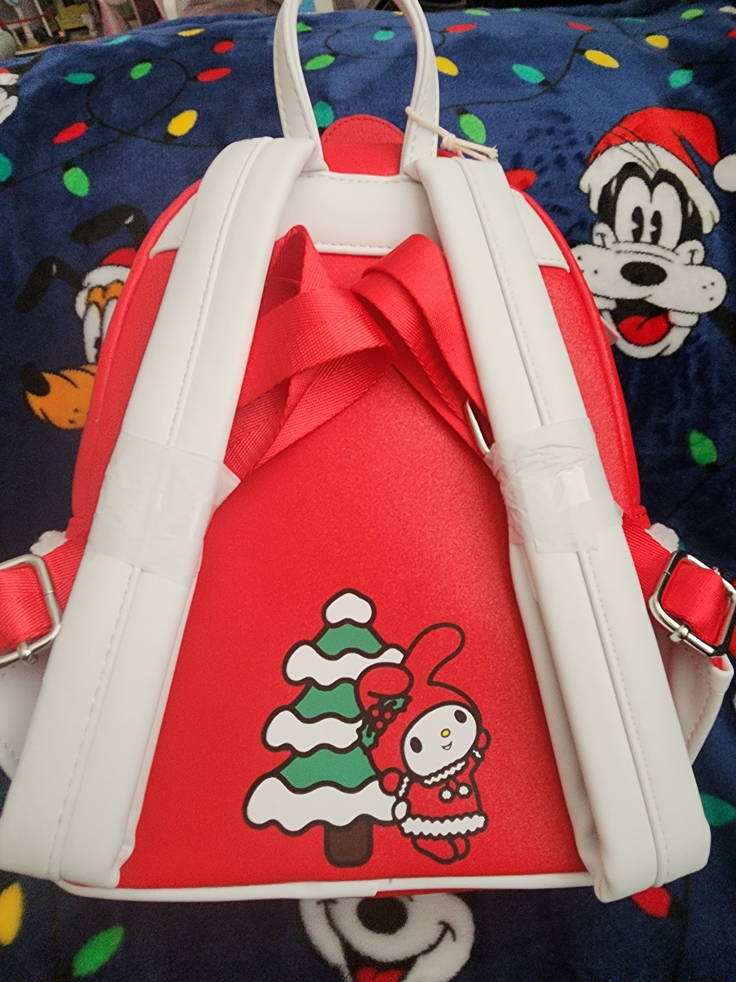 Loungefly Hello Kitty My Melody Christmas Backpack