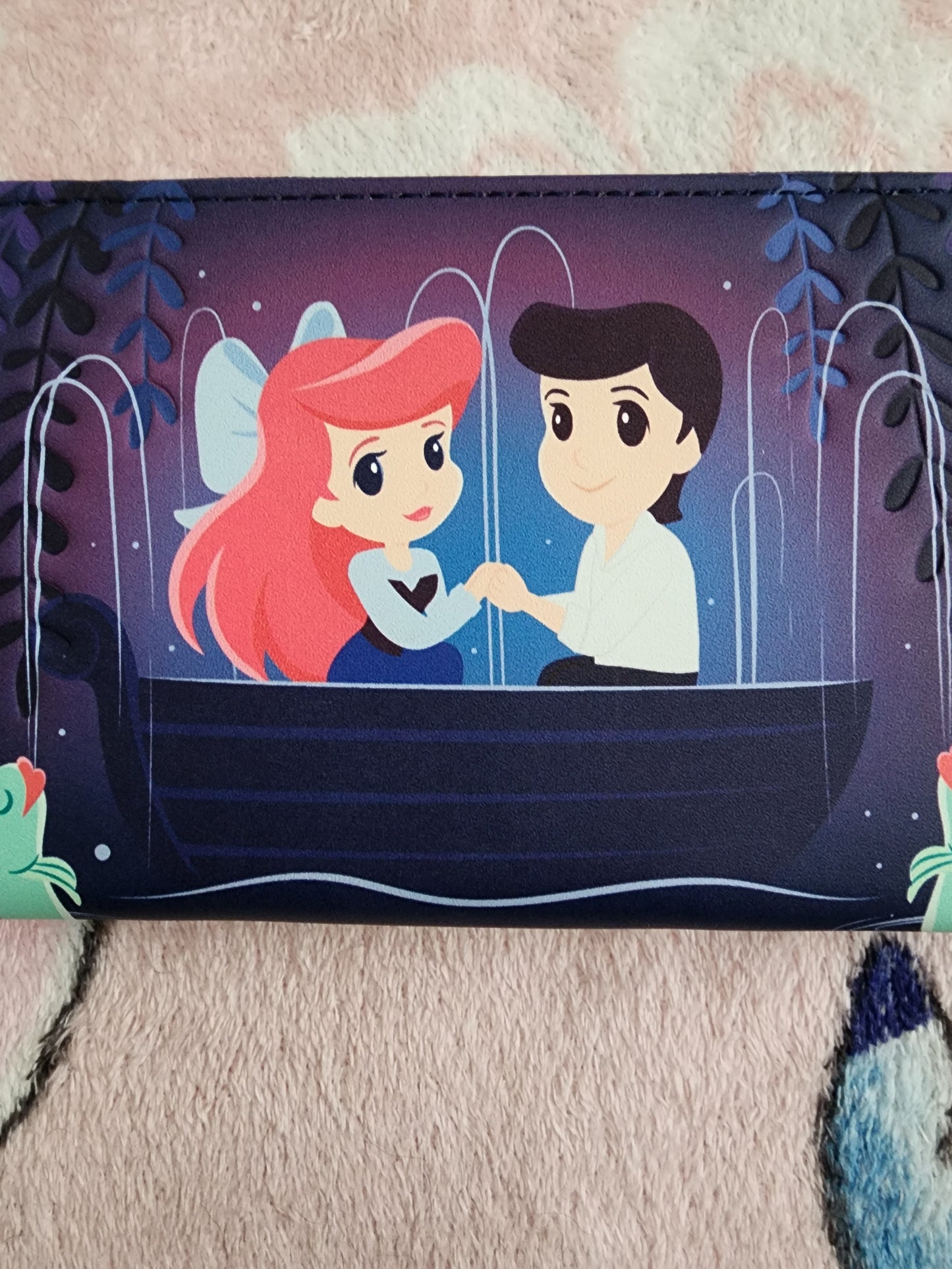 Loungefly Disney Little Mermaid Kiss the Girl Wallet