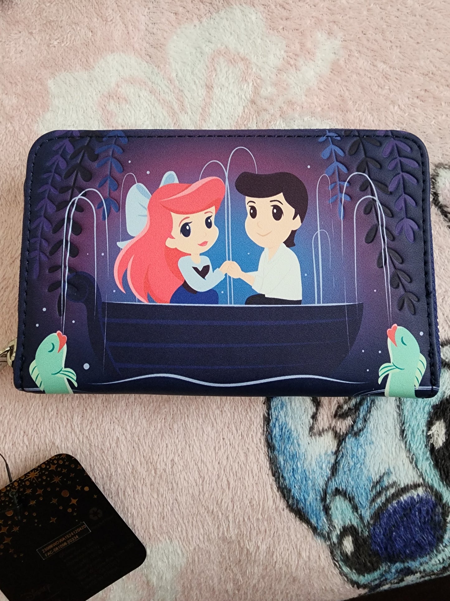 Loungefly Disney Little Mermaid Kiss the Girl Wallet