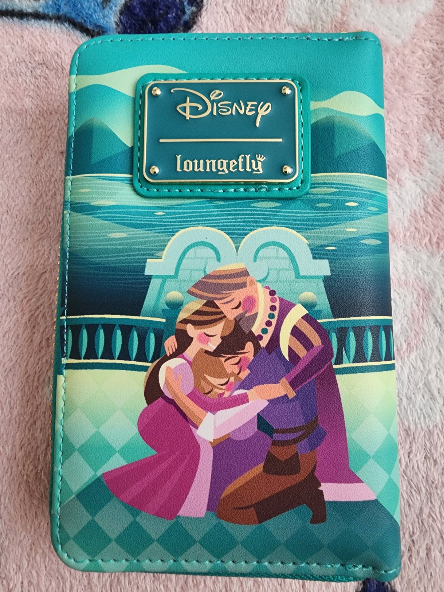 Loungefly Disney Tangled Rapunzel and Flynn Castle Collection Wallet