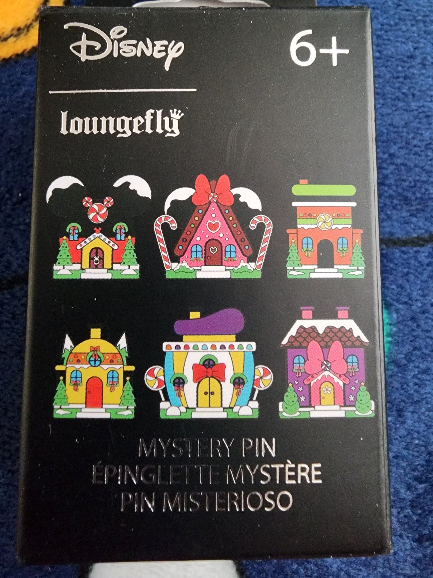 Loungefly Disney Mickey and Friends Holiday Homes Mystery Pins