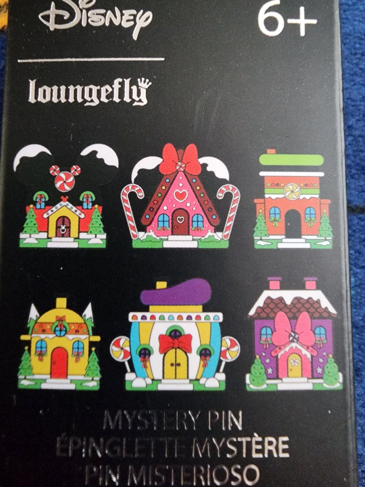 Loungefly Disney Mickey and Friends Holiday Homes Mystery Pins