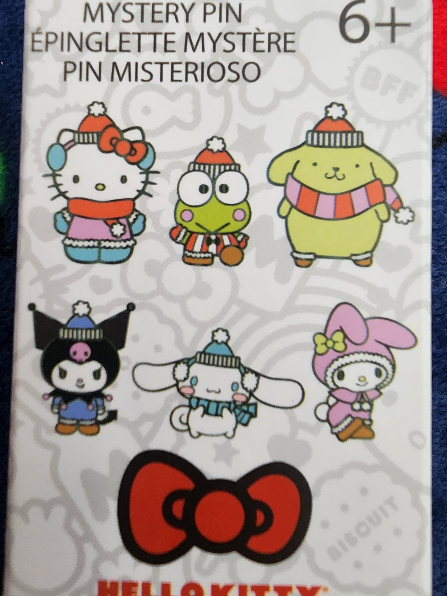 Loungefly Hello Kitty and Friends Winter Outfits Mystery Pins