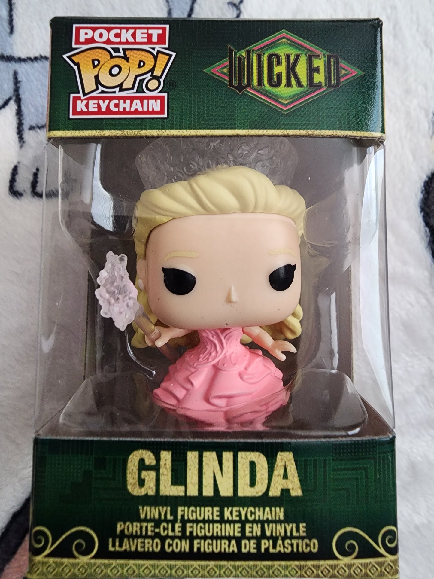 Funko Pop Wicked Glinda Keychain