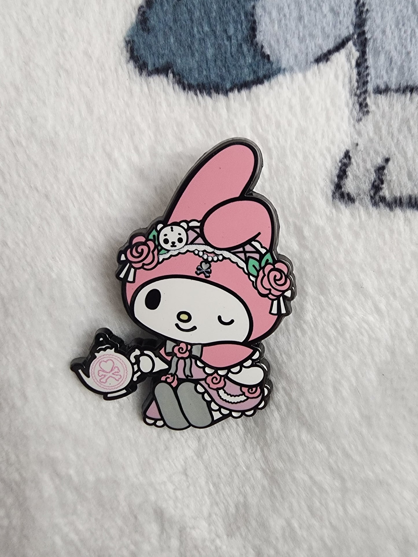 Tokidoki Kuromi & My Melody Tea Time Mystery Pins