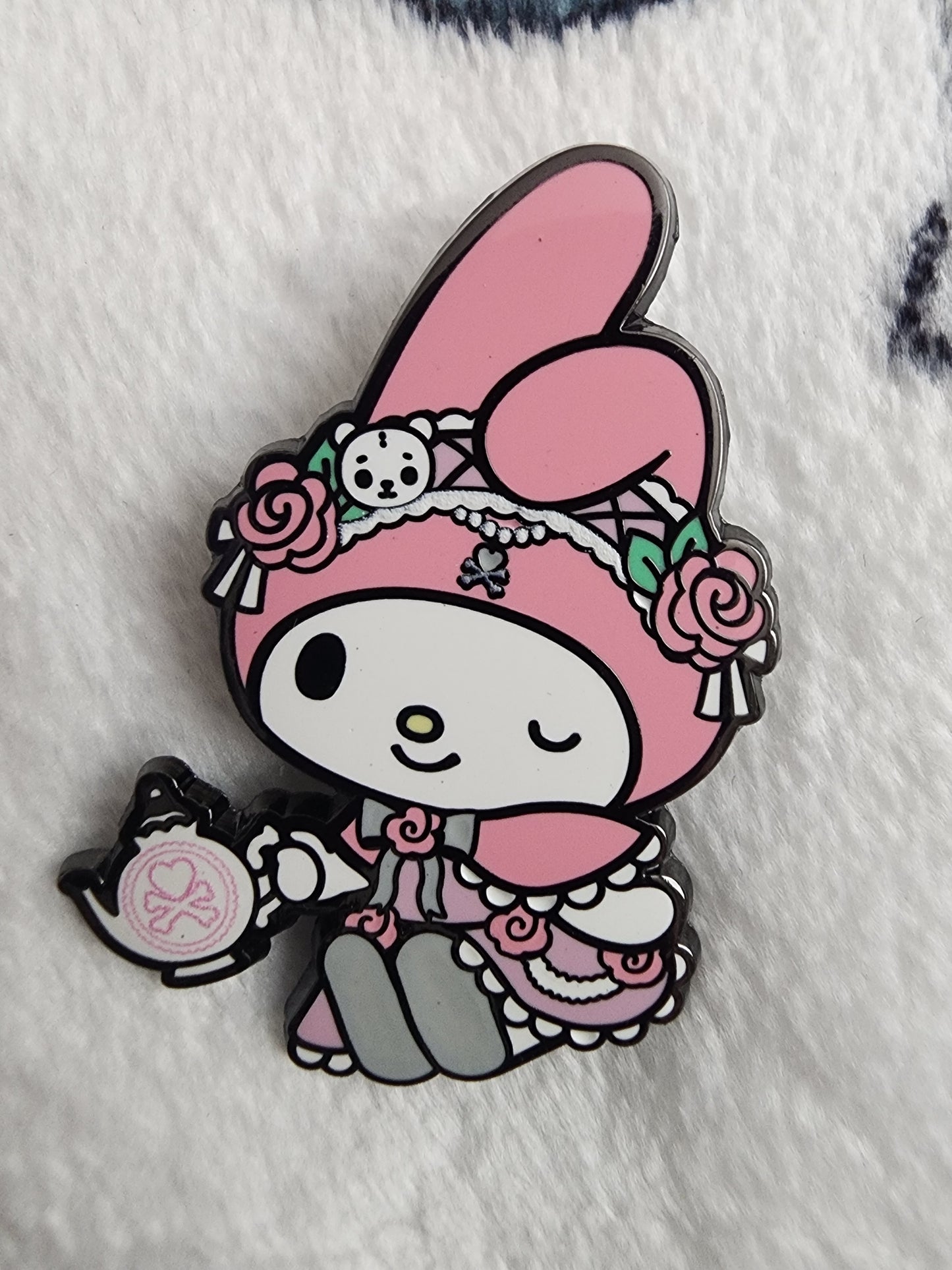 Tokidoki Kuromi & My Melody Tea Time Mystery Pins