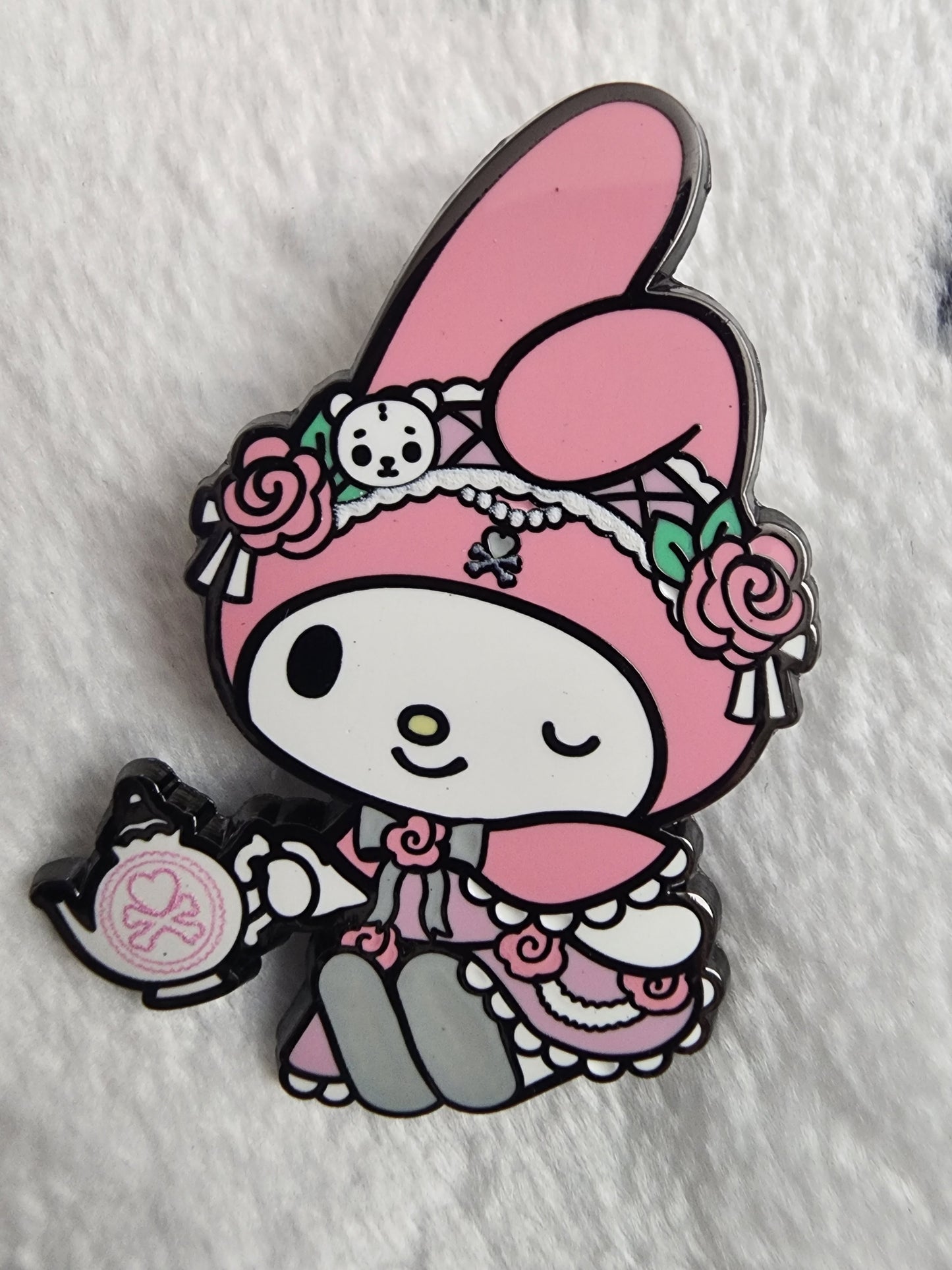 Tokidoki Kuromi & My Melody Tea Time Mystery Pins