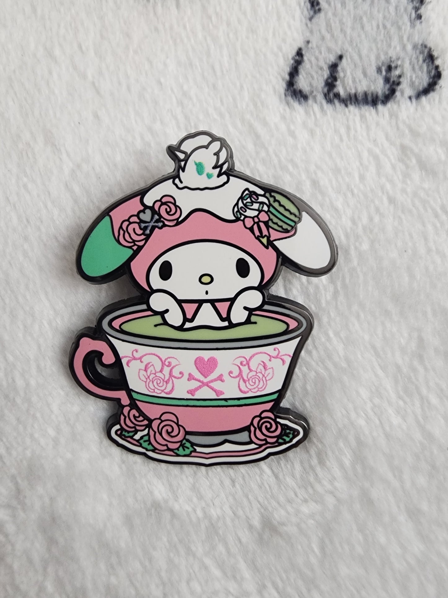 Tokidoki Kuromi & My Melody Tea Time Mystery Pins