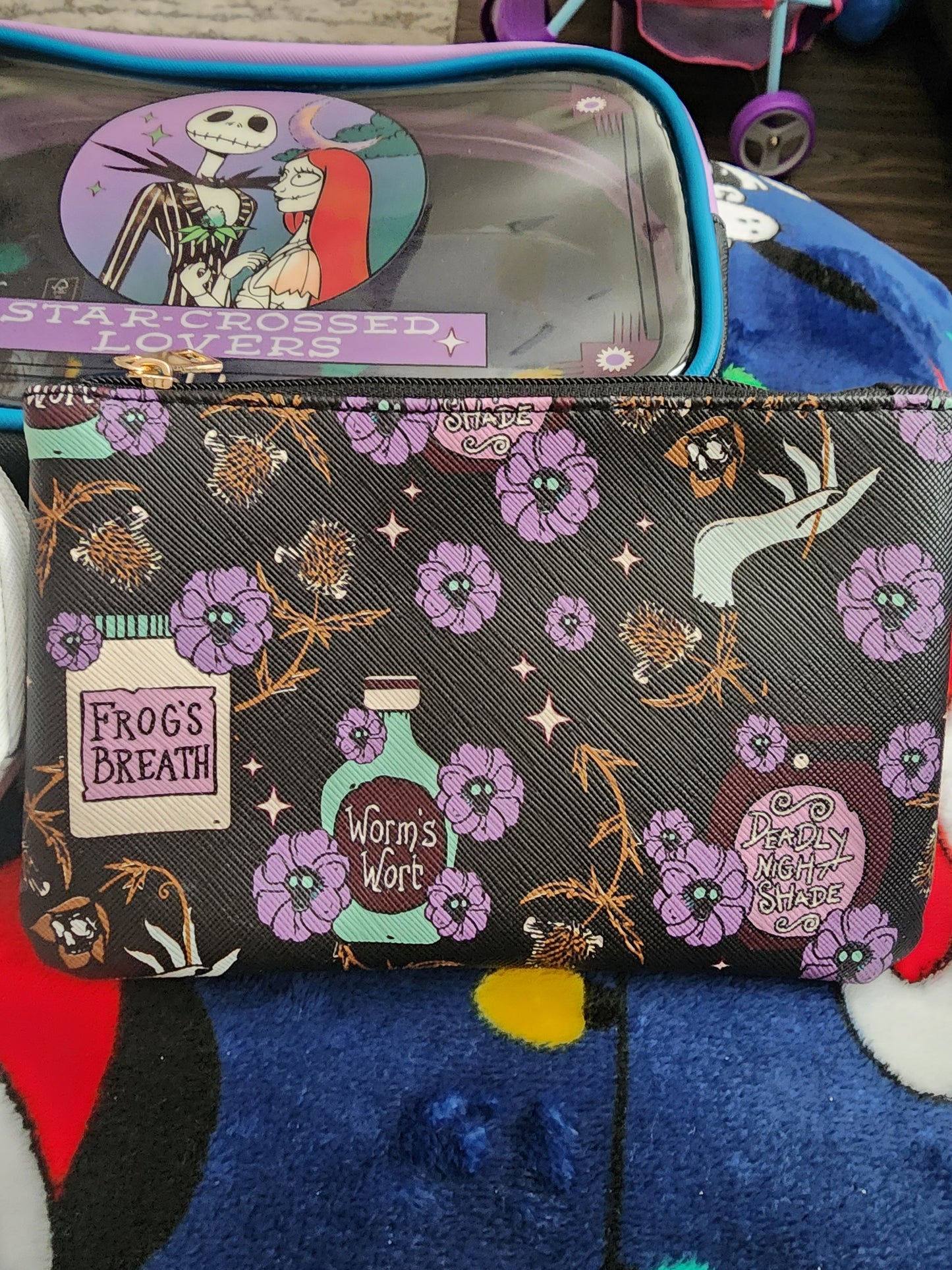 Disney Nightmare Before Christmas Cosmetic Bag Set