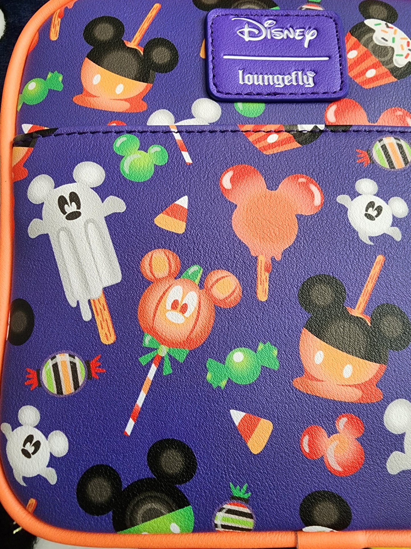 Loungefly Disney Mickey Mouse Halloween Treats Crossbody Bag