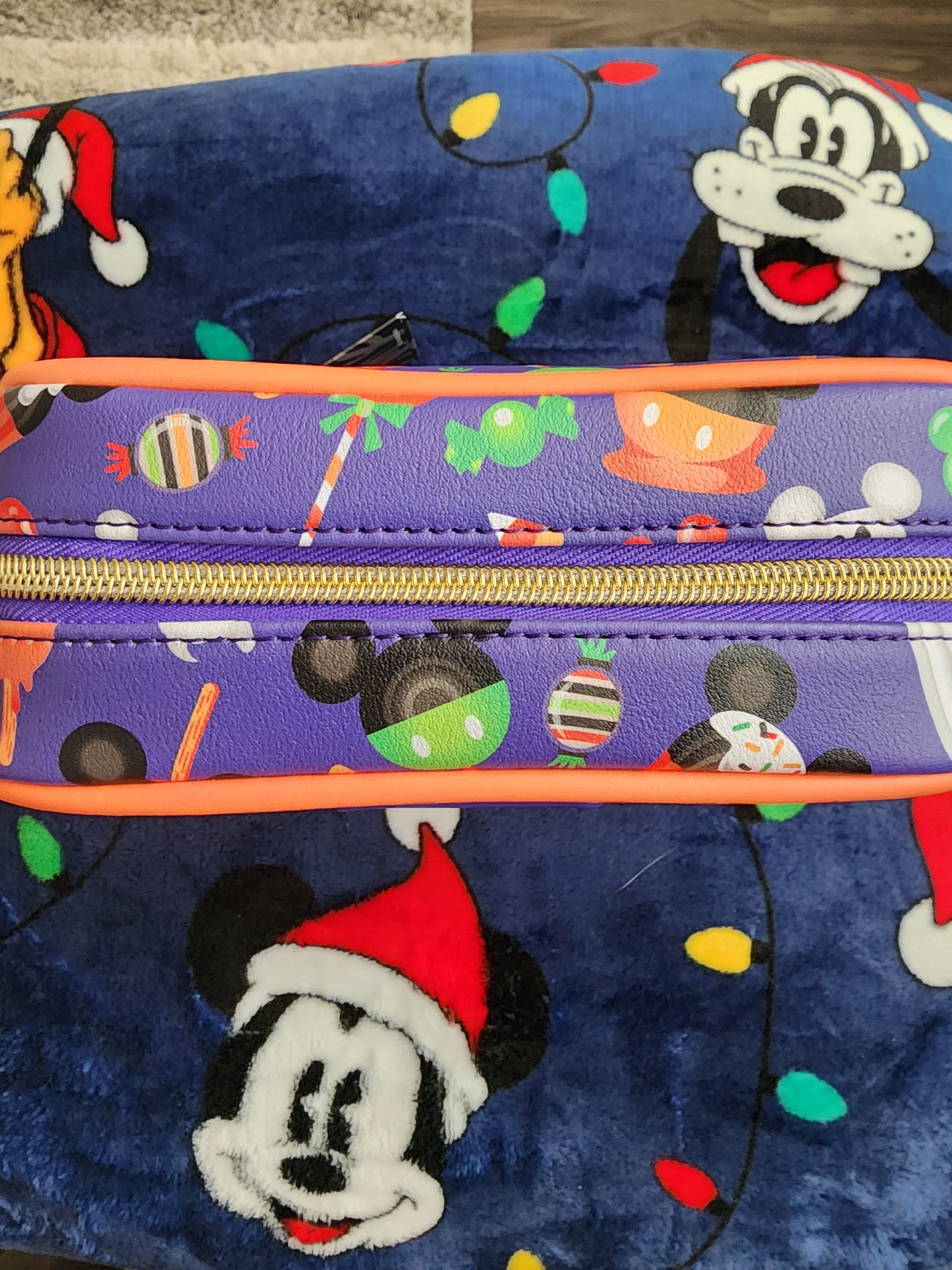 Loungefly Disney Mickey Mouse Halloween Treats Crossbody Bag