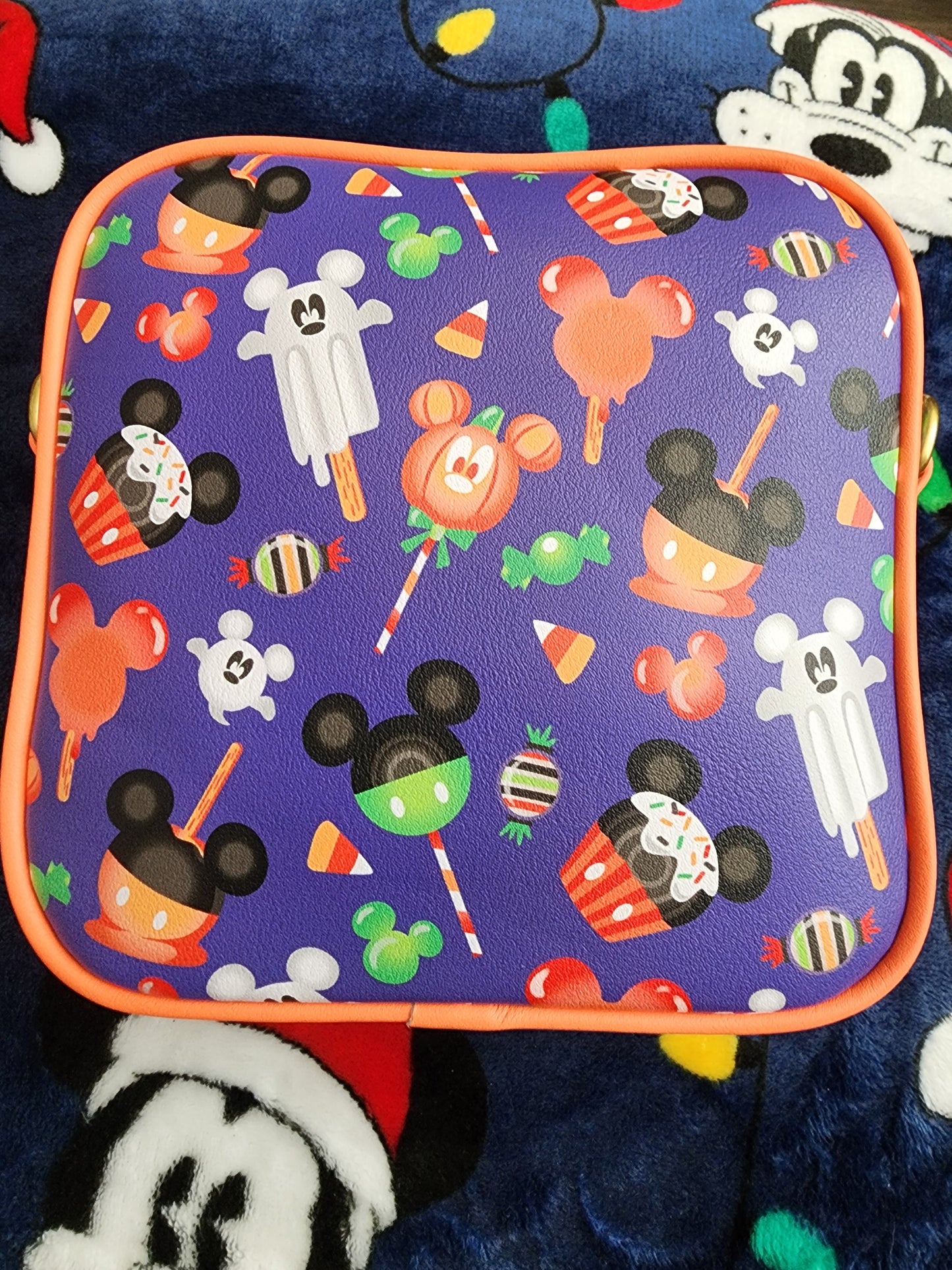 Loungefly Disney Mickey Mouse Halloween Treats Crossbody Bag