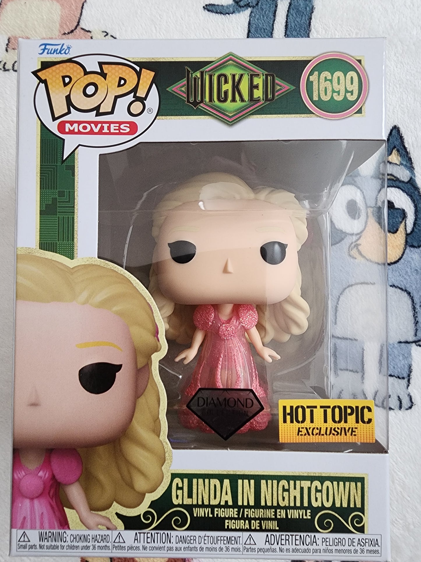 Funko Pop Wicked Glinda Exclusive Diamond Figure