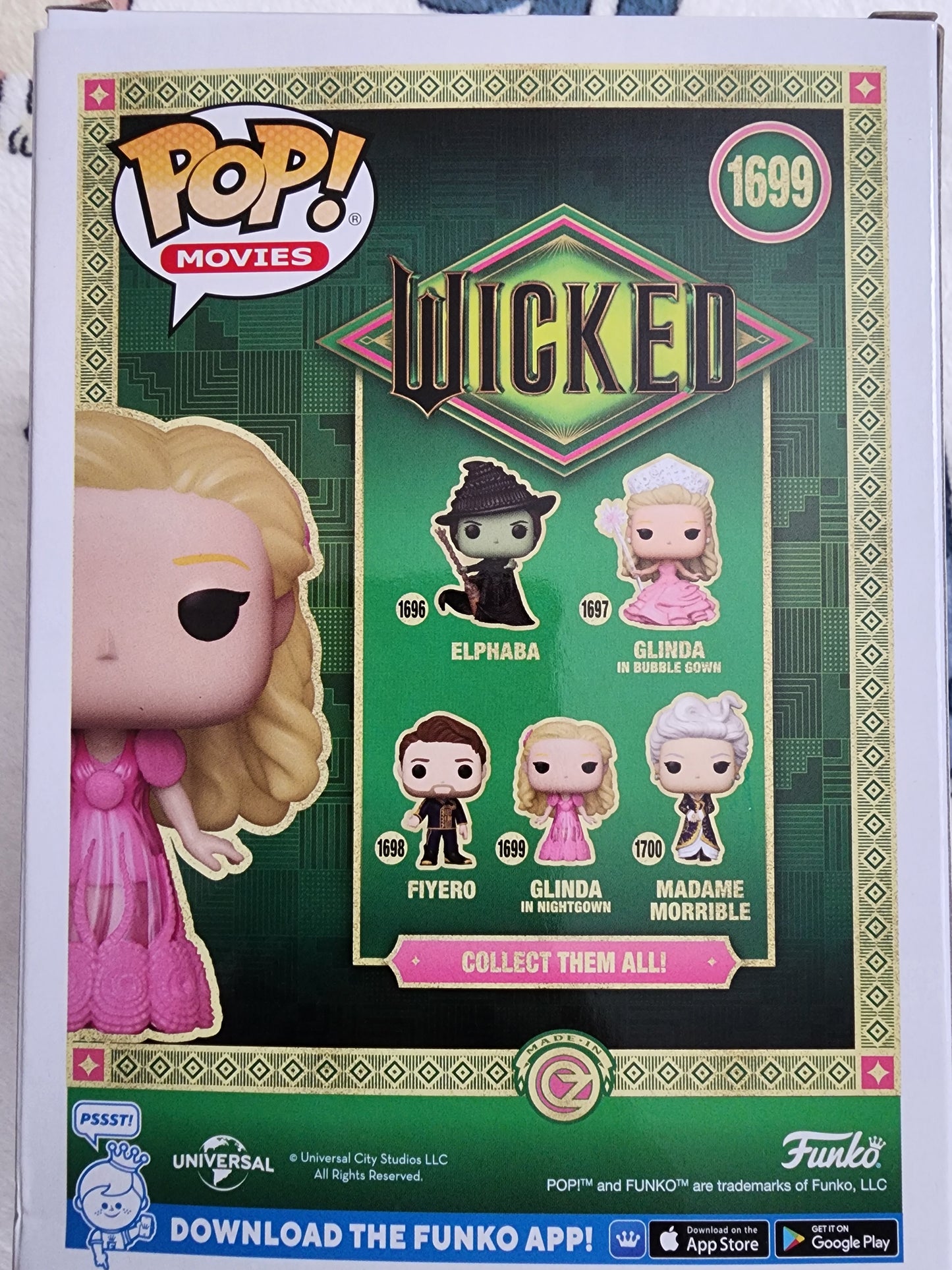 Funko Pop Wicked Glinda Exclusive Diamond Figure