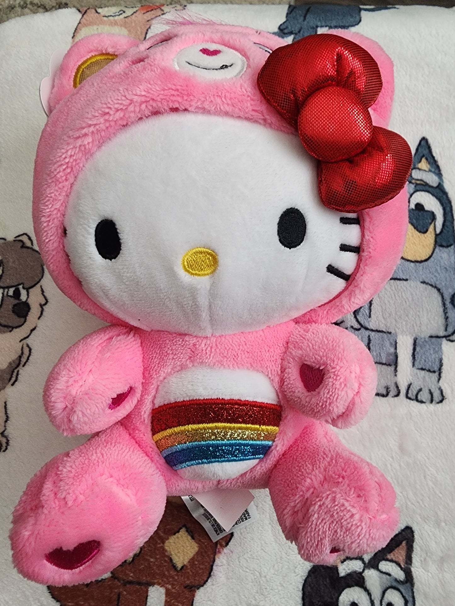 Hello Kitty and Friends as Care Bears Plush
