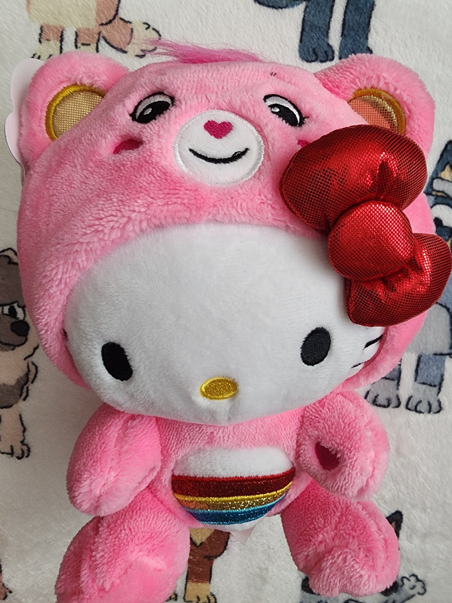 Hello Kitty and Friends as Care Bears Plush