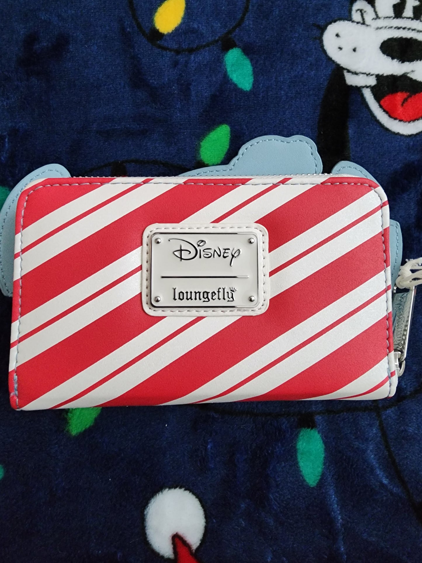 Loungefly Disney Stitch Santa Hat Holiday Wallet