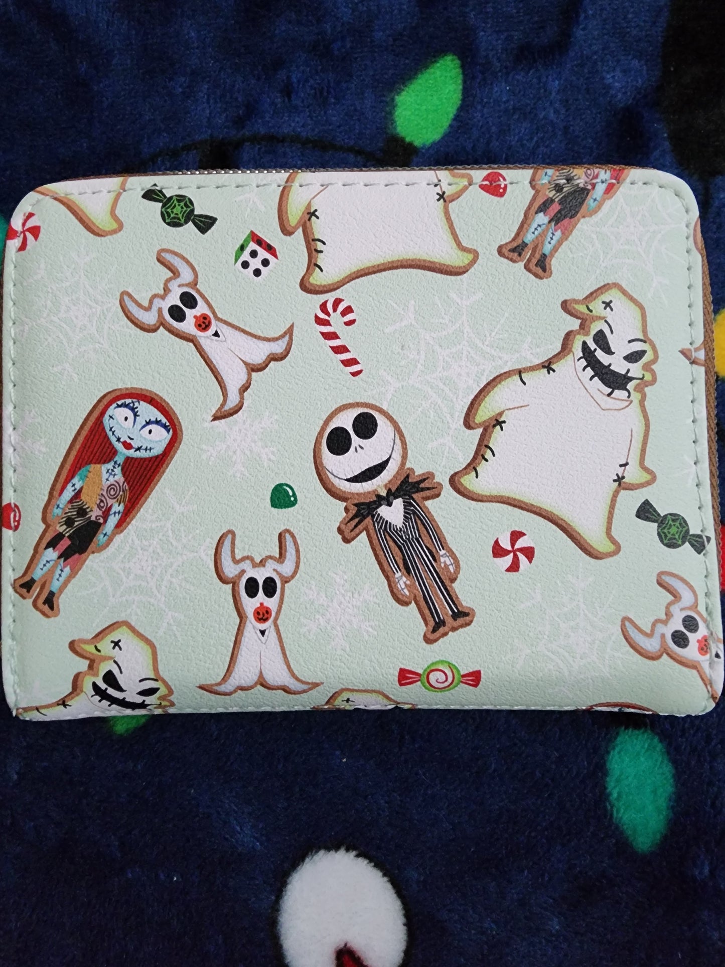 Loungefly Disney Nightmare Before Christmas Gingerbread Cookie Holiday Wallet