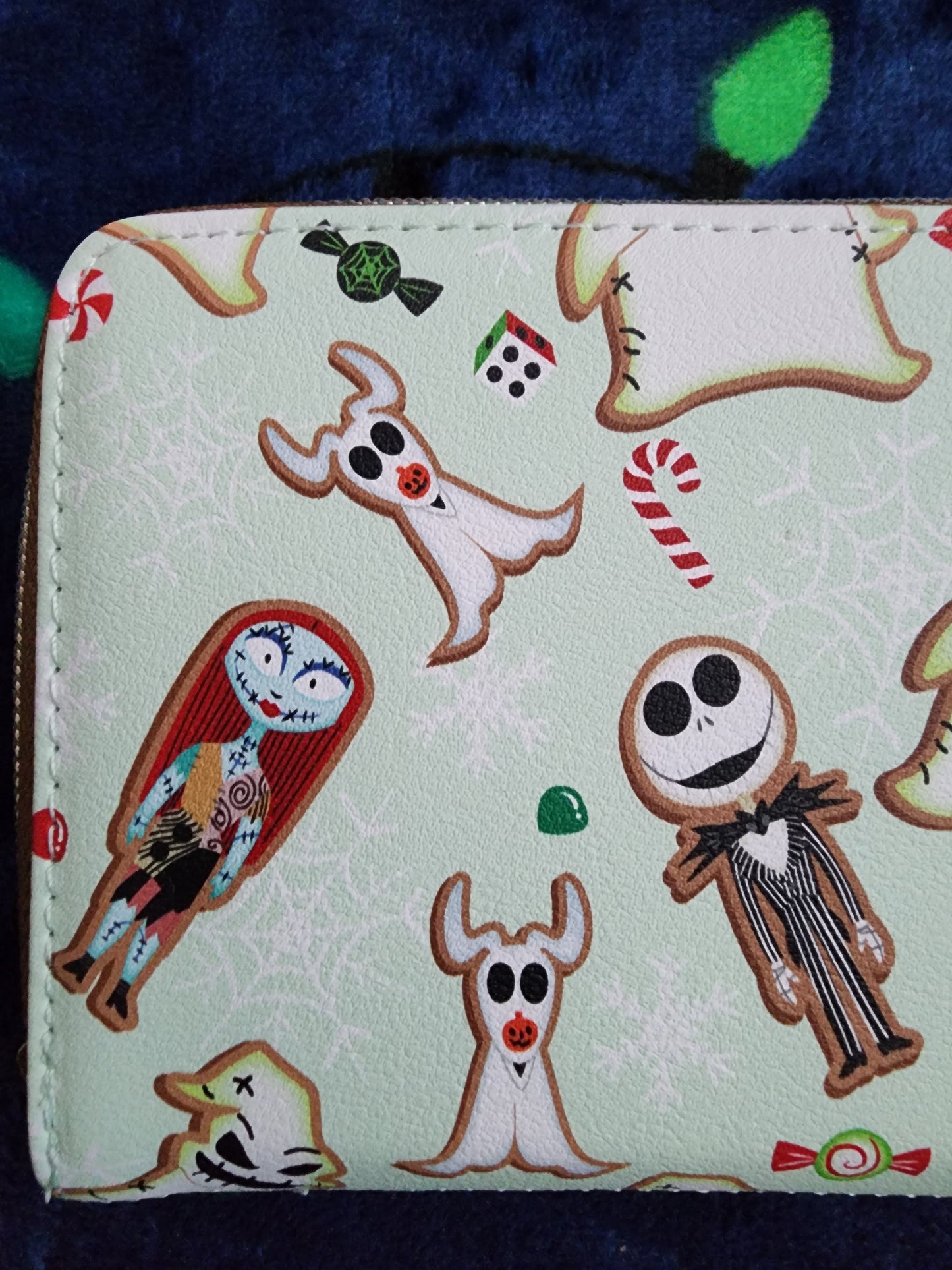 Loungefly Disney Nightmare Before Christmas Gingerbread Cookie Holiday Wallet