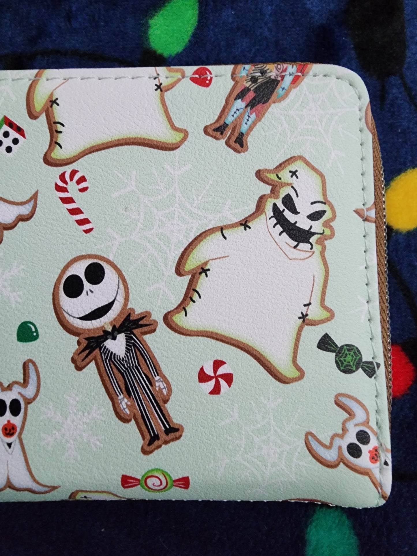 Loungefly Disney Nightmare Before Christmas Gingerbread Cookie Holiday Wallet