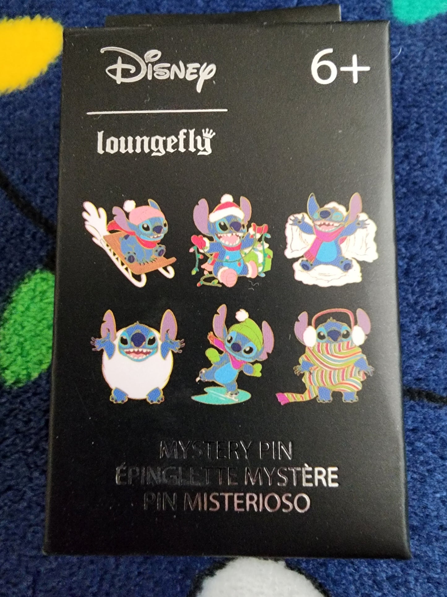 Loungefly Disney Stitch Holiday Mystery Pins