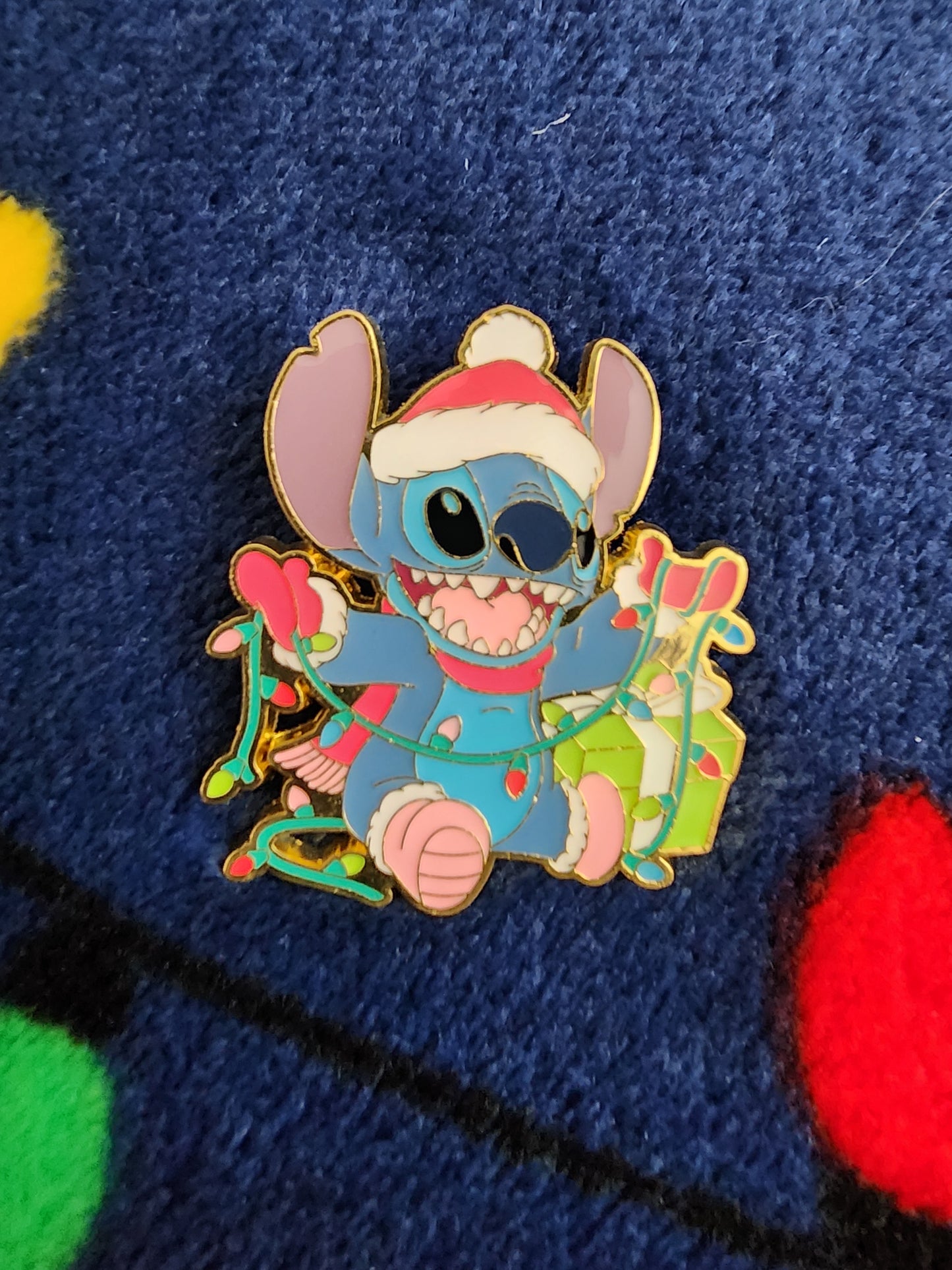 Loungefly Disney Stitch Holiday Mystery Pins